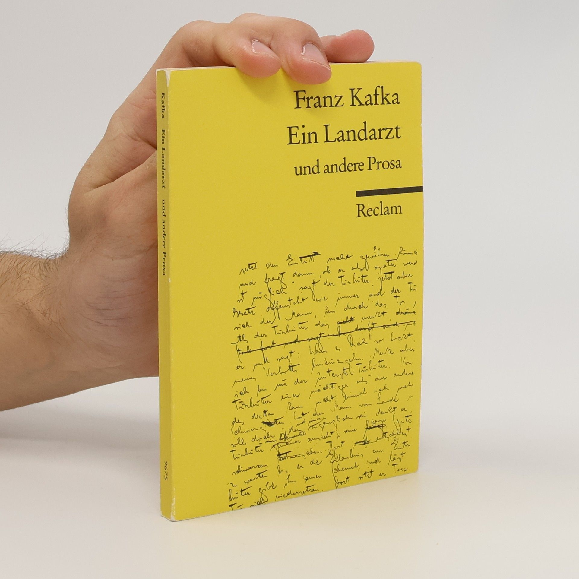 Ein Landarzt und andere Prosa