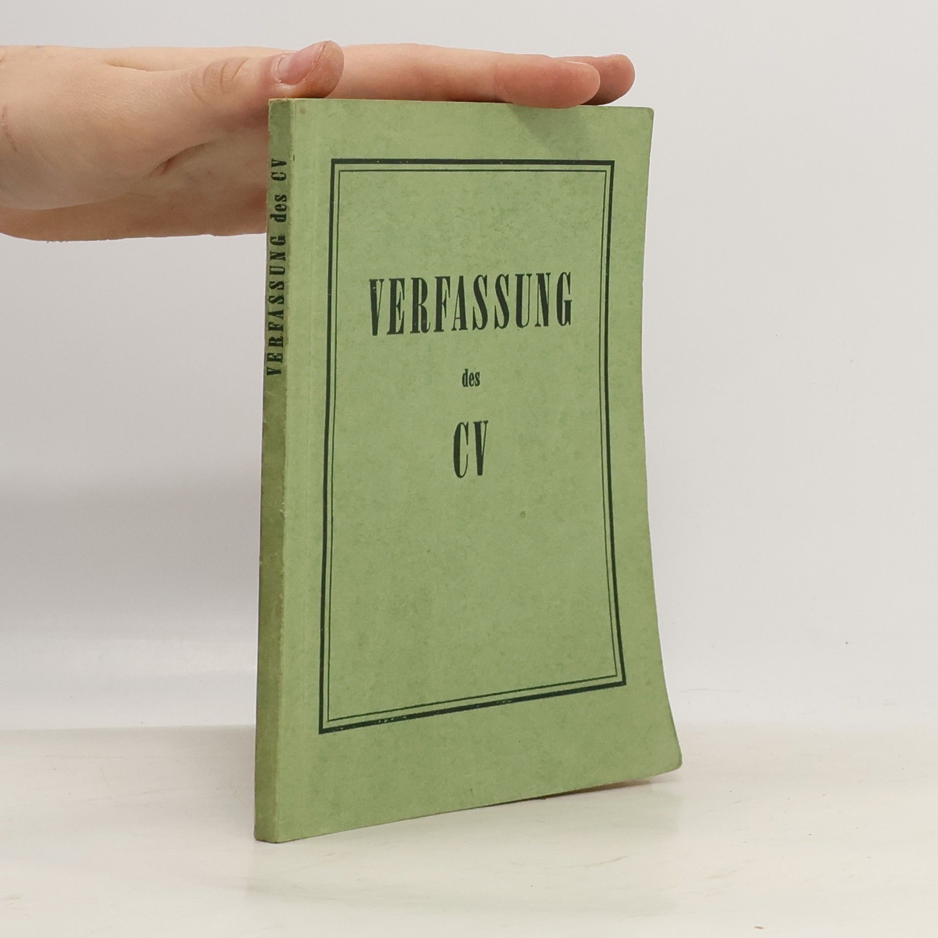 Autorenkollektiv Verfassung des CV