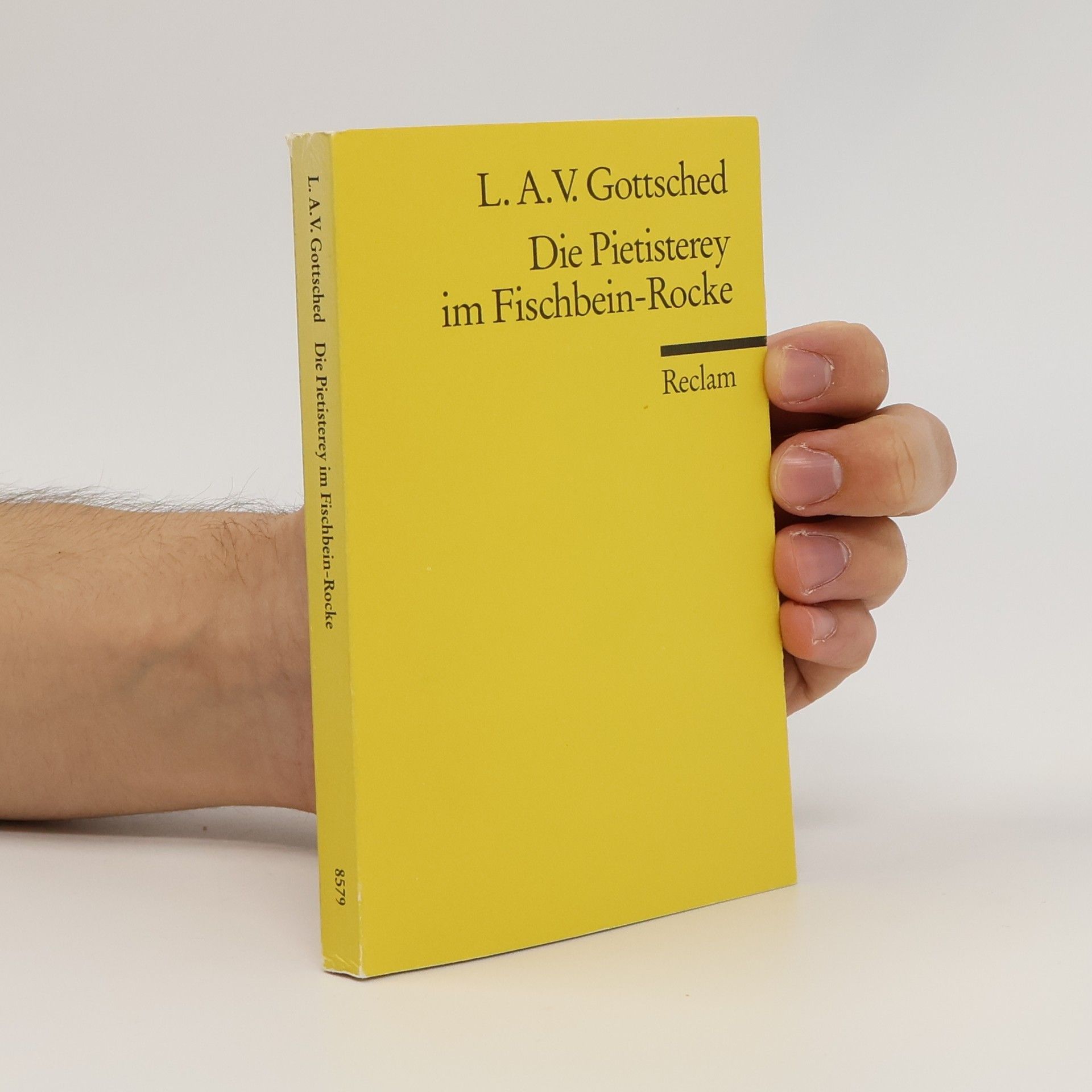 Luise A. V Gottsched Die Pietisterey im Fischbein-Rocke