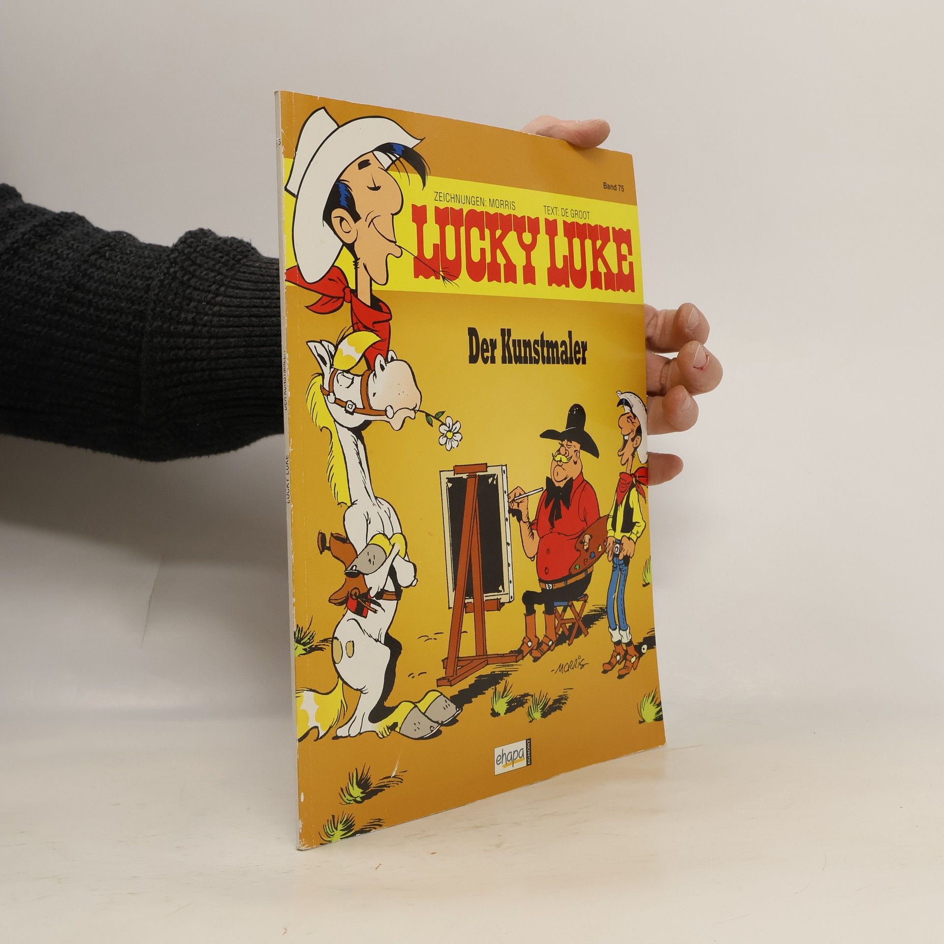 Morris Lucky Luke 75. Der Kunstmaler