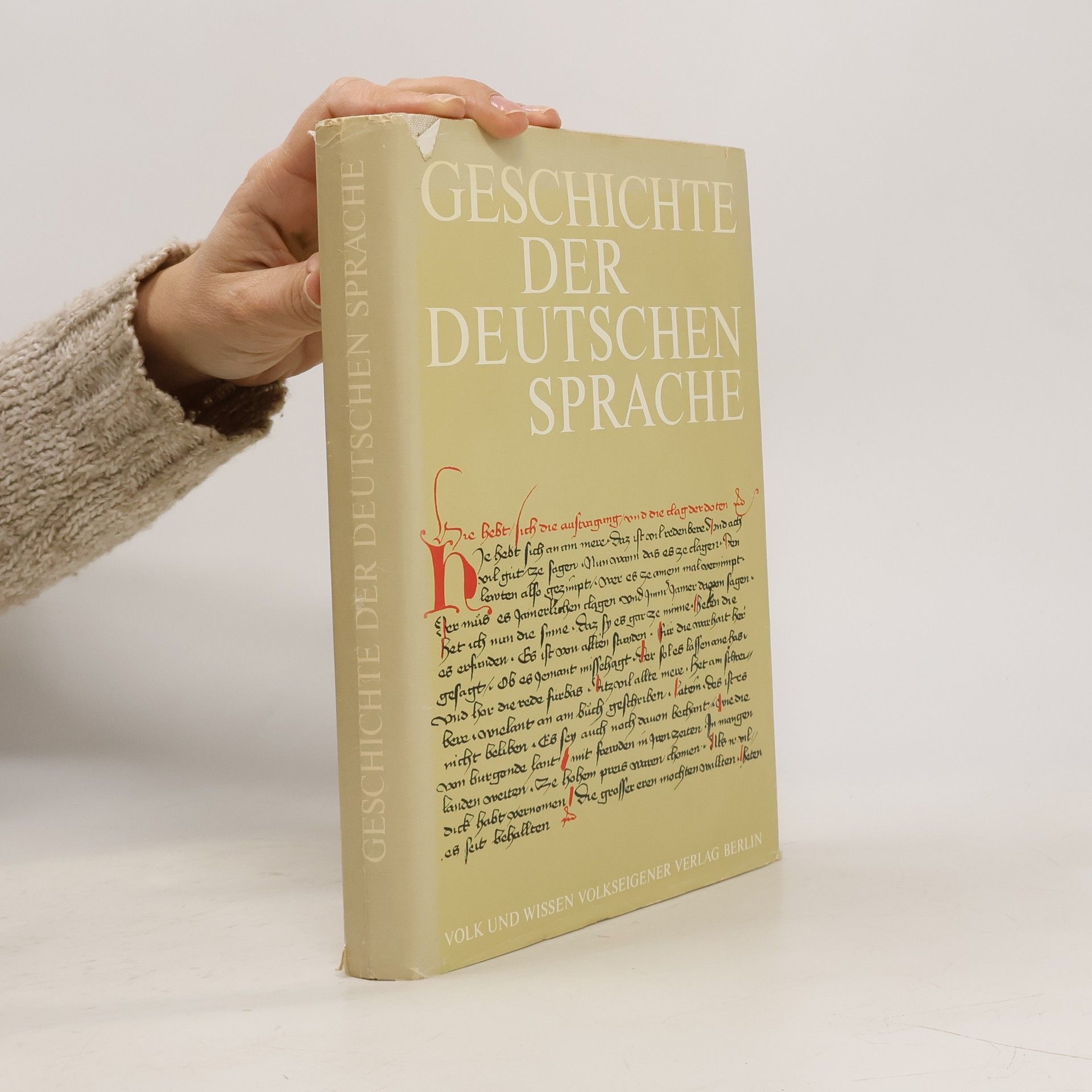 Collectif d'auteurs Geschichte der Deutschen Sprache