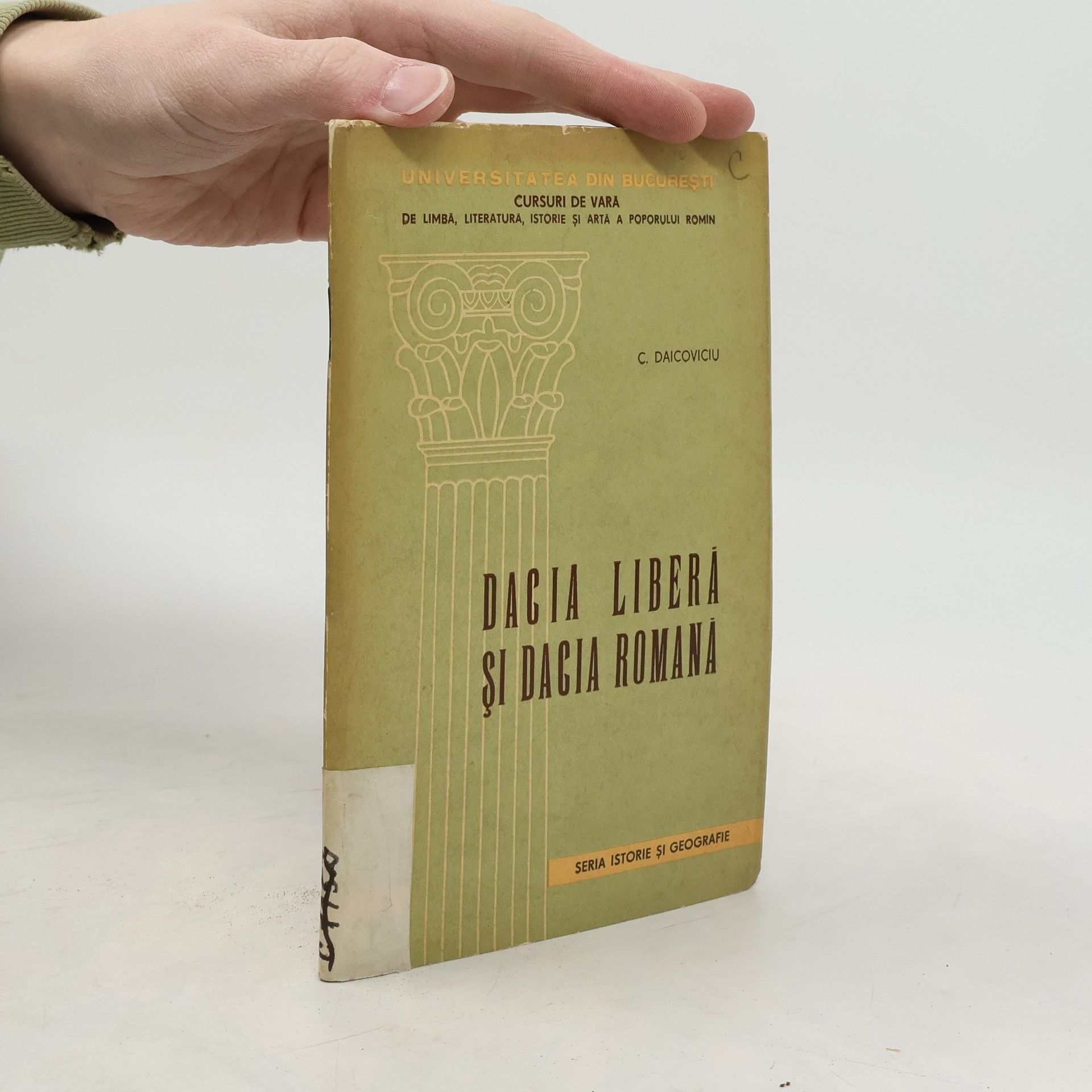 Constantin Daicoviciu Dacia libera si dacia romana