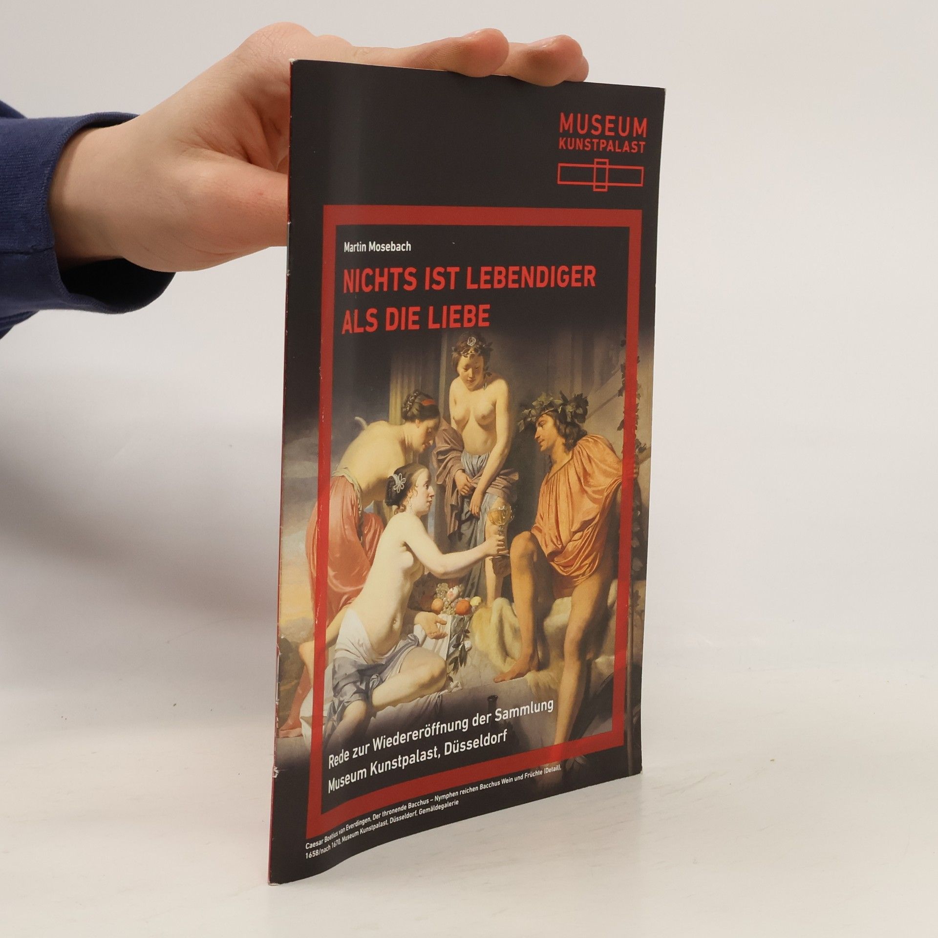 Martin Mosebach Nicht ist lebendiger als die liebe