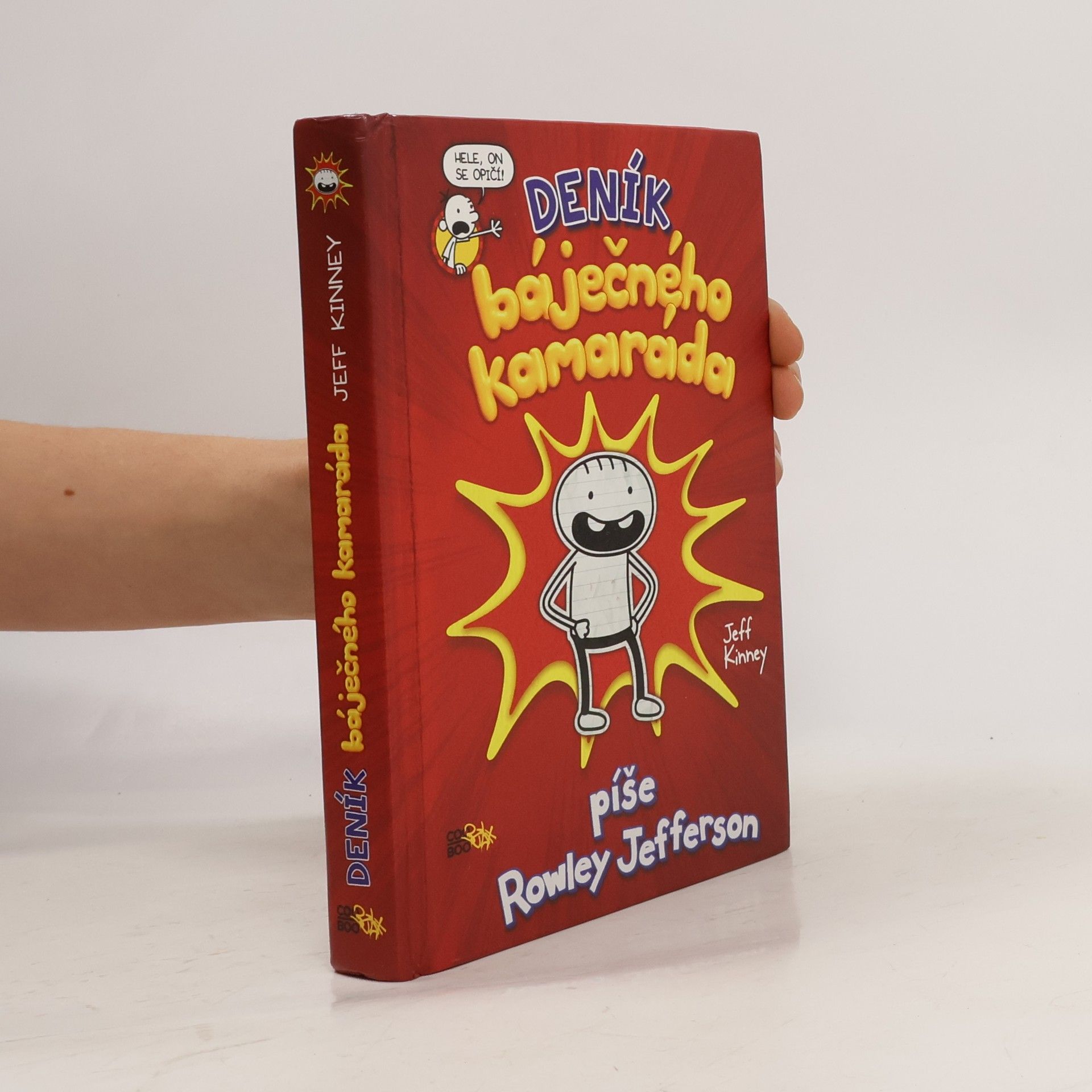 Jeff Kinney Deník báječného kamaráda. Píše Rowley Jefferson