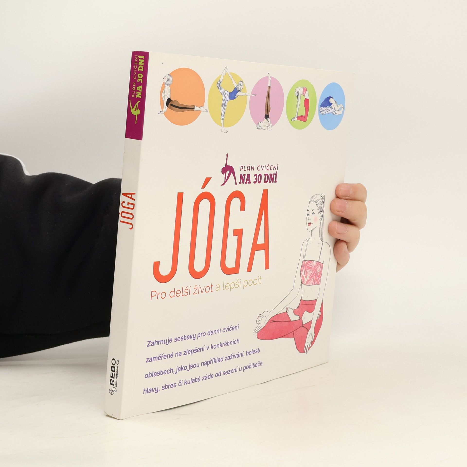 Linda Gaines Jóga : pro delší život a lepší pocit : plán cvičení na 30 dní