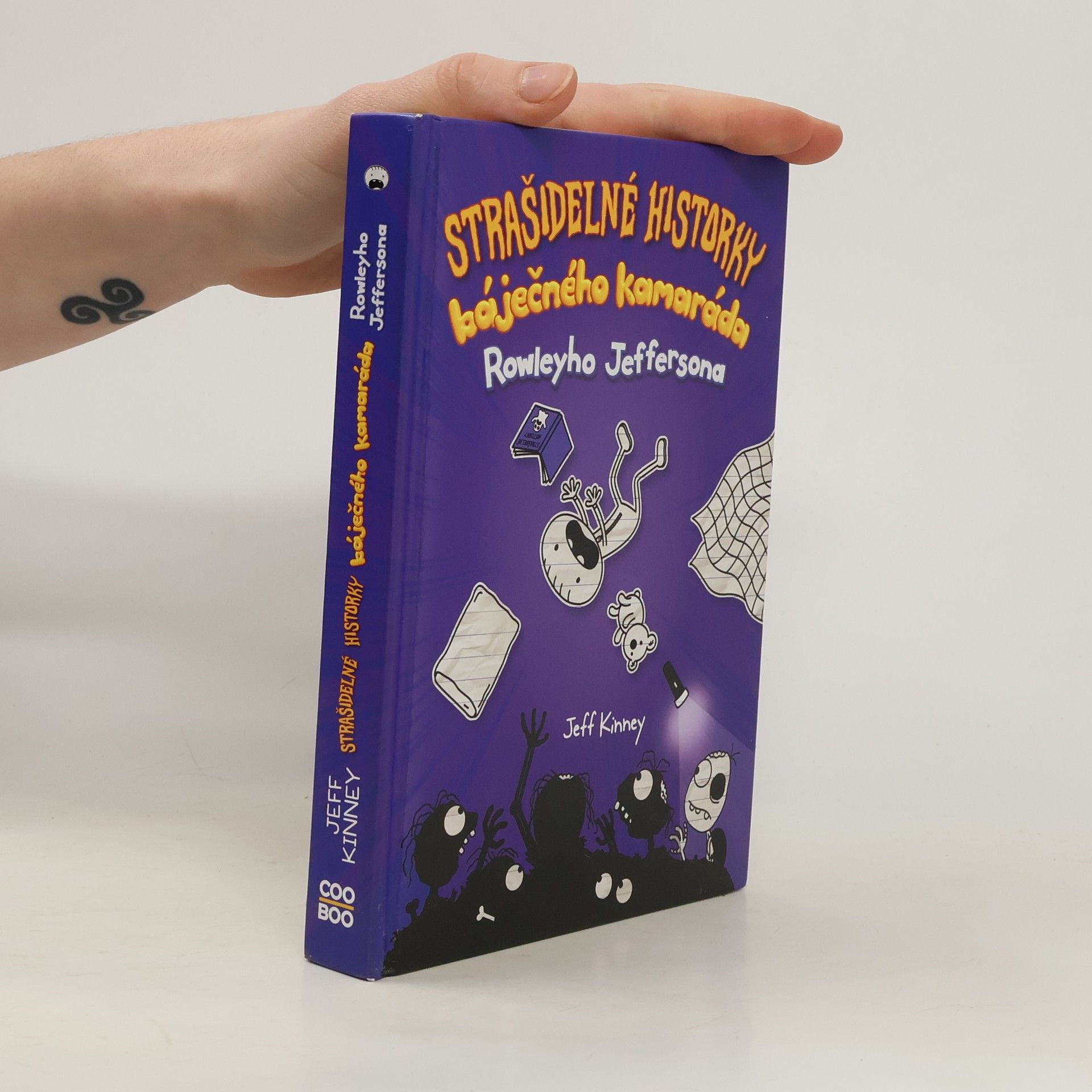 Jeff Kinney Strašidelné historky báječného kamaráda Rowleyho Jeffersona