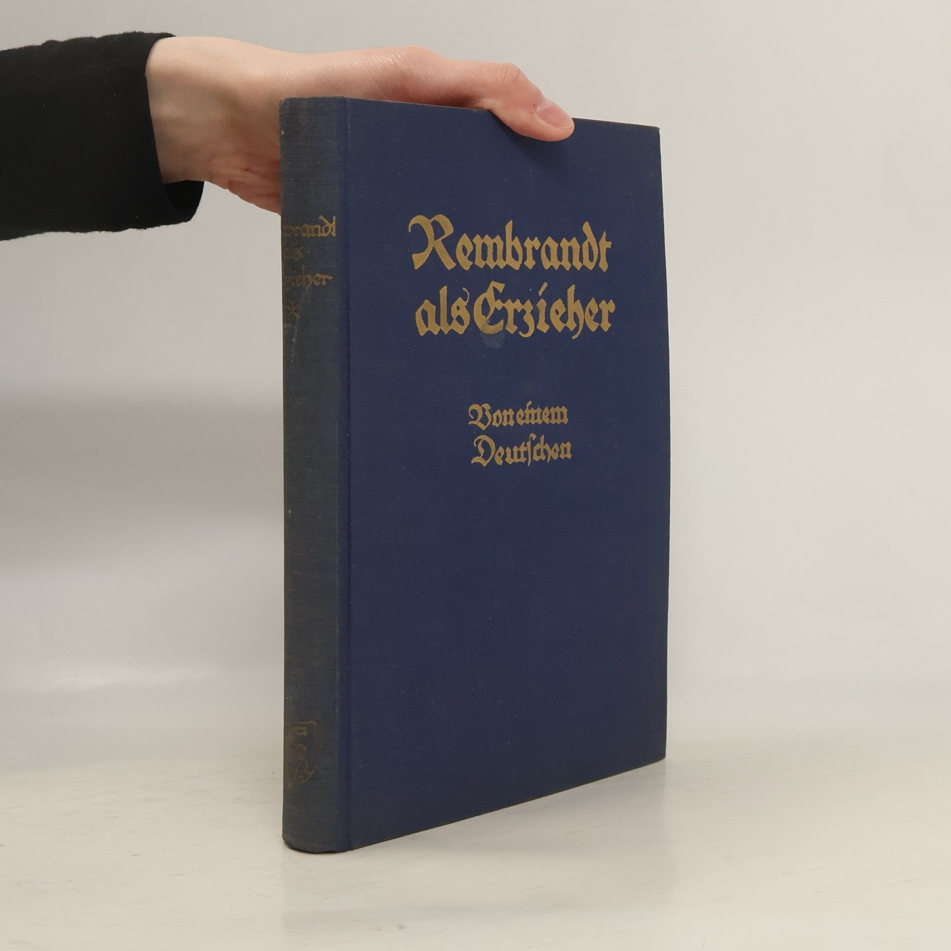 Julius Langbehn Rembrandt als Erzieher : von einem Deutschen