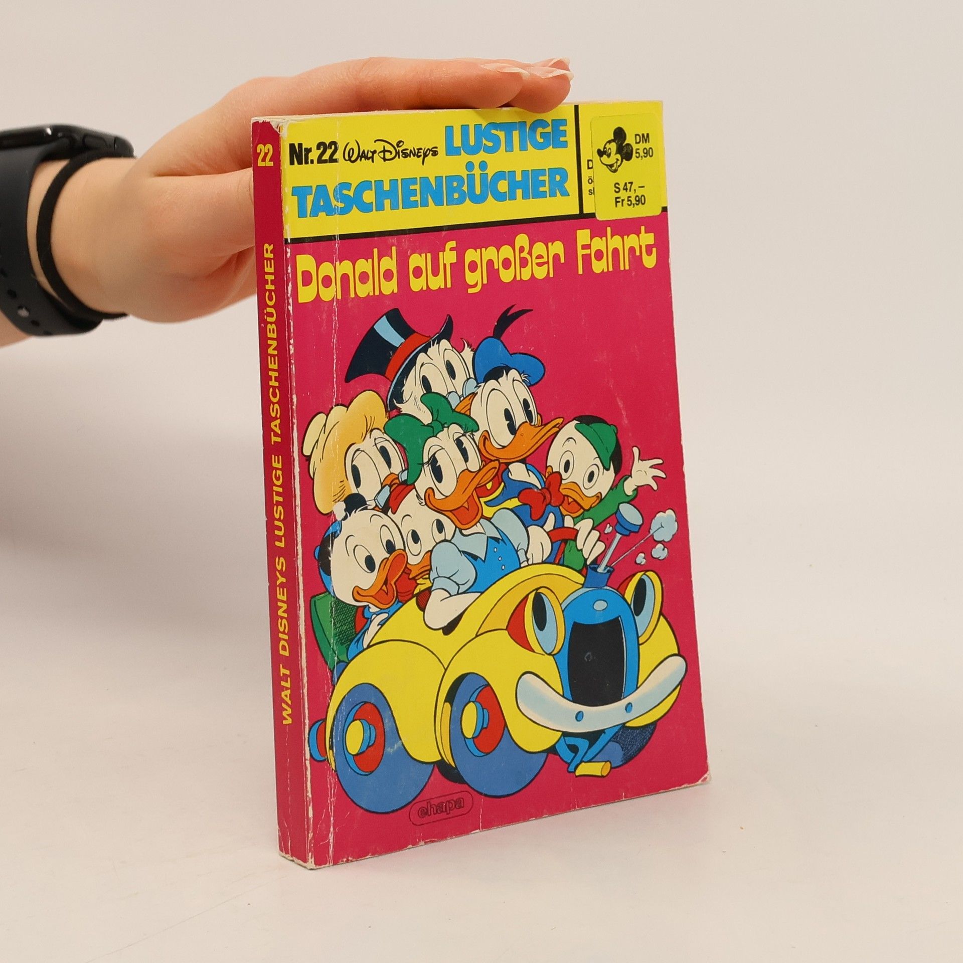 Kolektiv autorů Lustige Taschenbücher 22. Donald auf grosser Fahrt