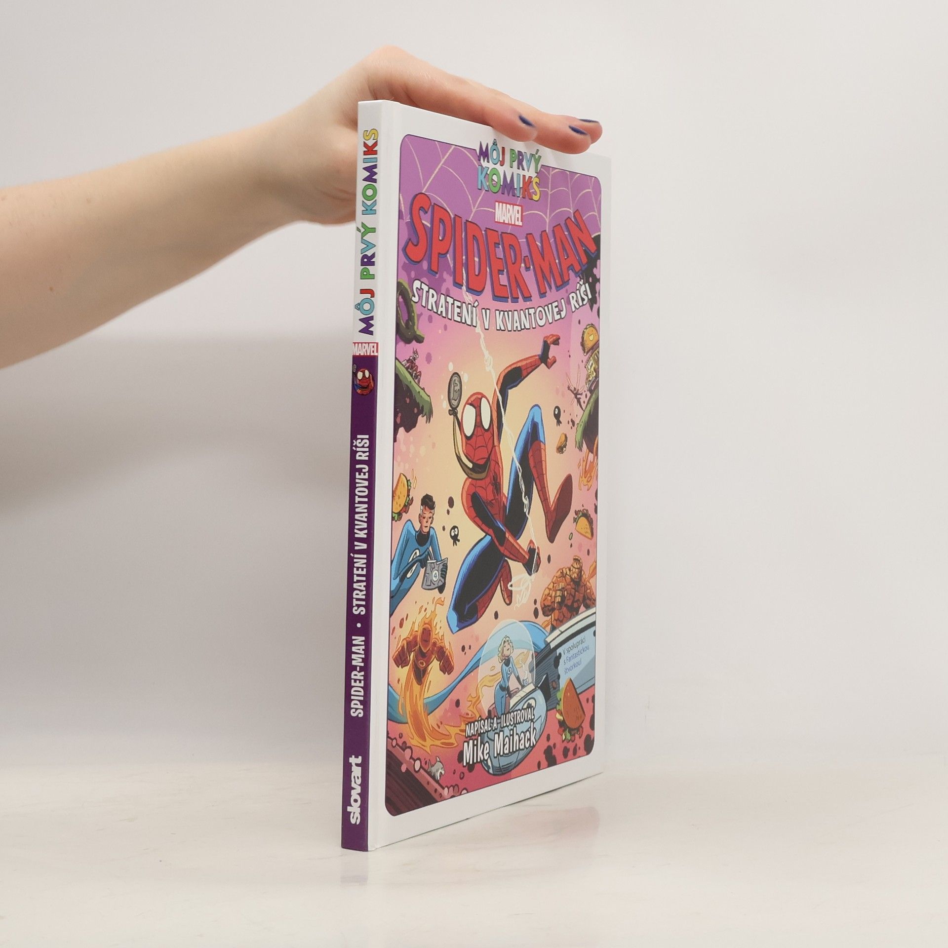 Mike Maihack Spider-Man Stratení v kvantovej ríši