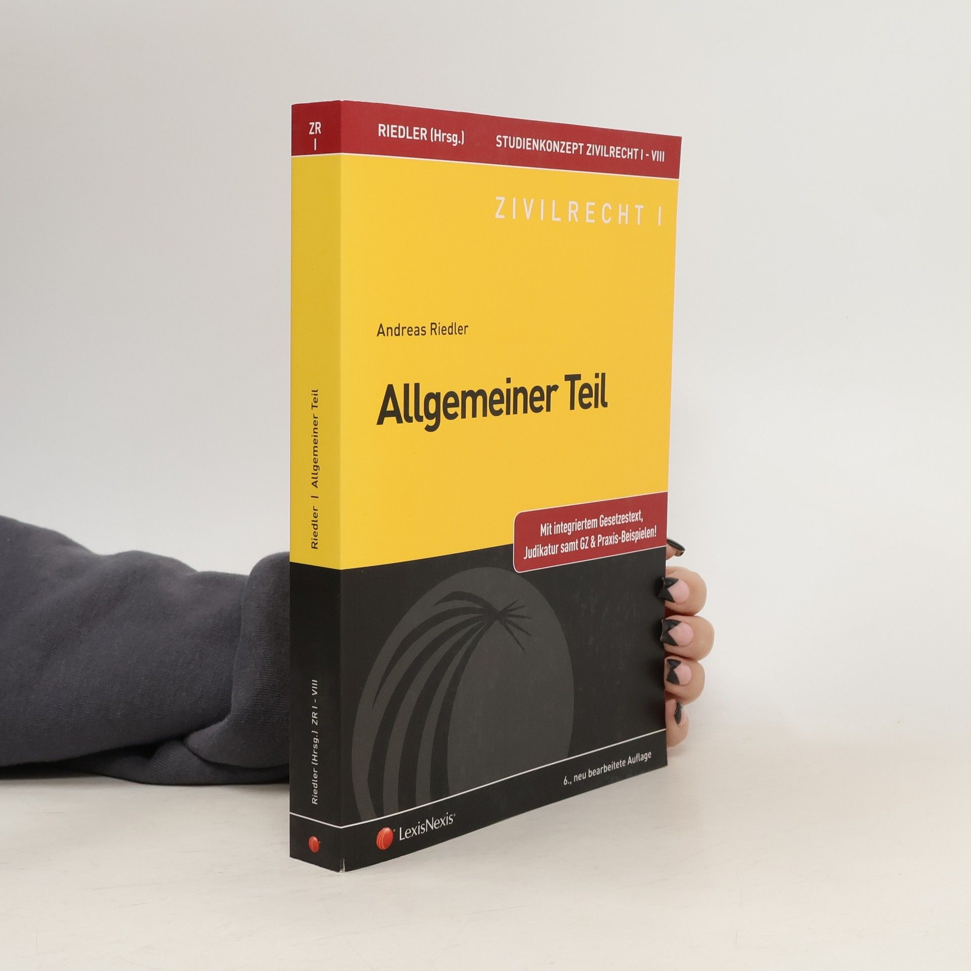 Andreas Riedler Studienkonzept Zivilrecht / Studienkonzept Zivilrecht I-VIII. Allgemeiner Teil
