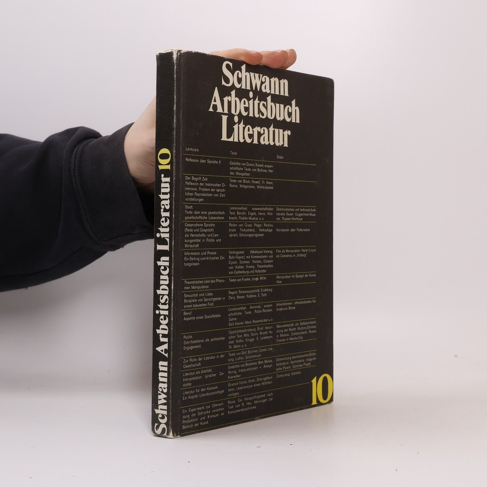Autorenkollektiv Schwann Arbeitsbuch Literatur 10