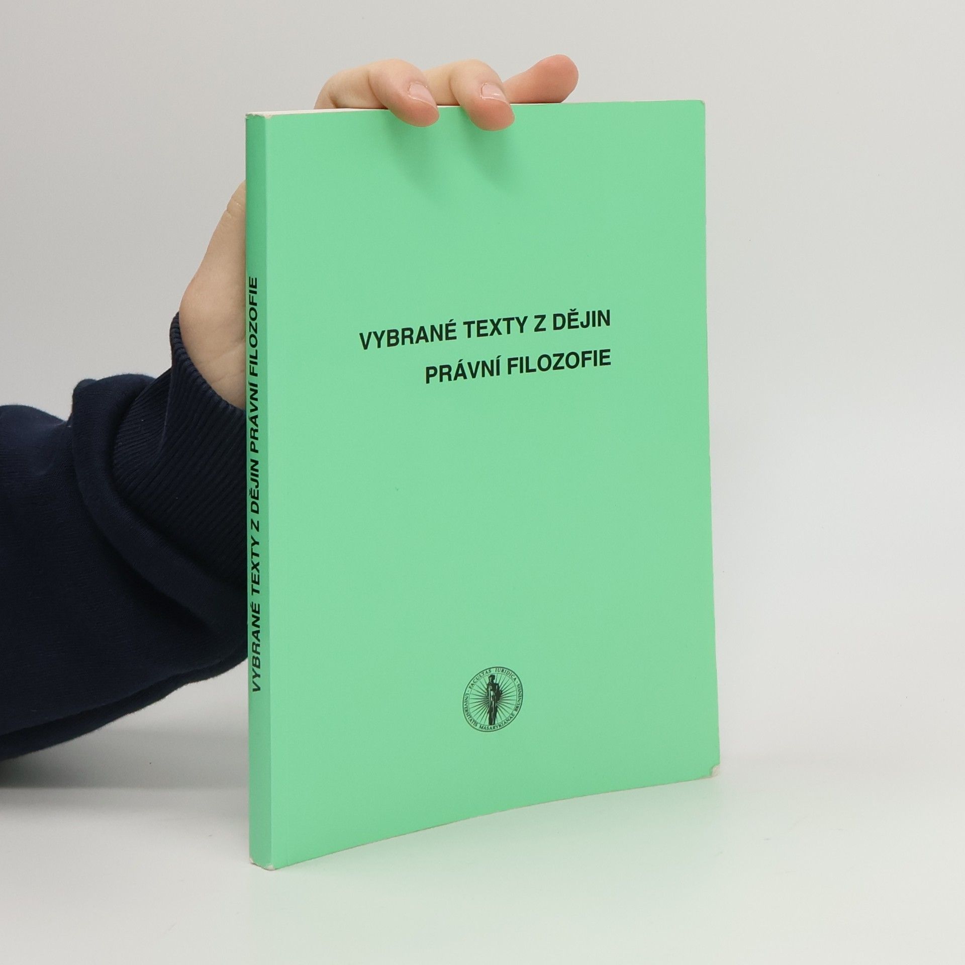 Tatiana Machalova Vybrané texty z dějin právní filozofie