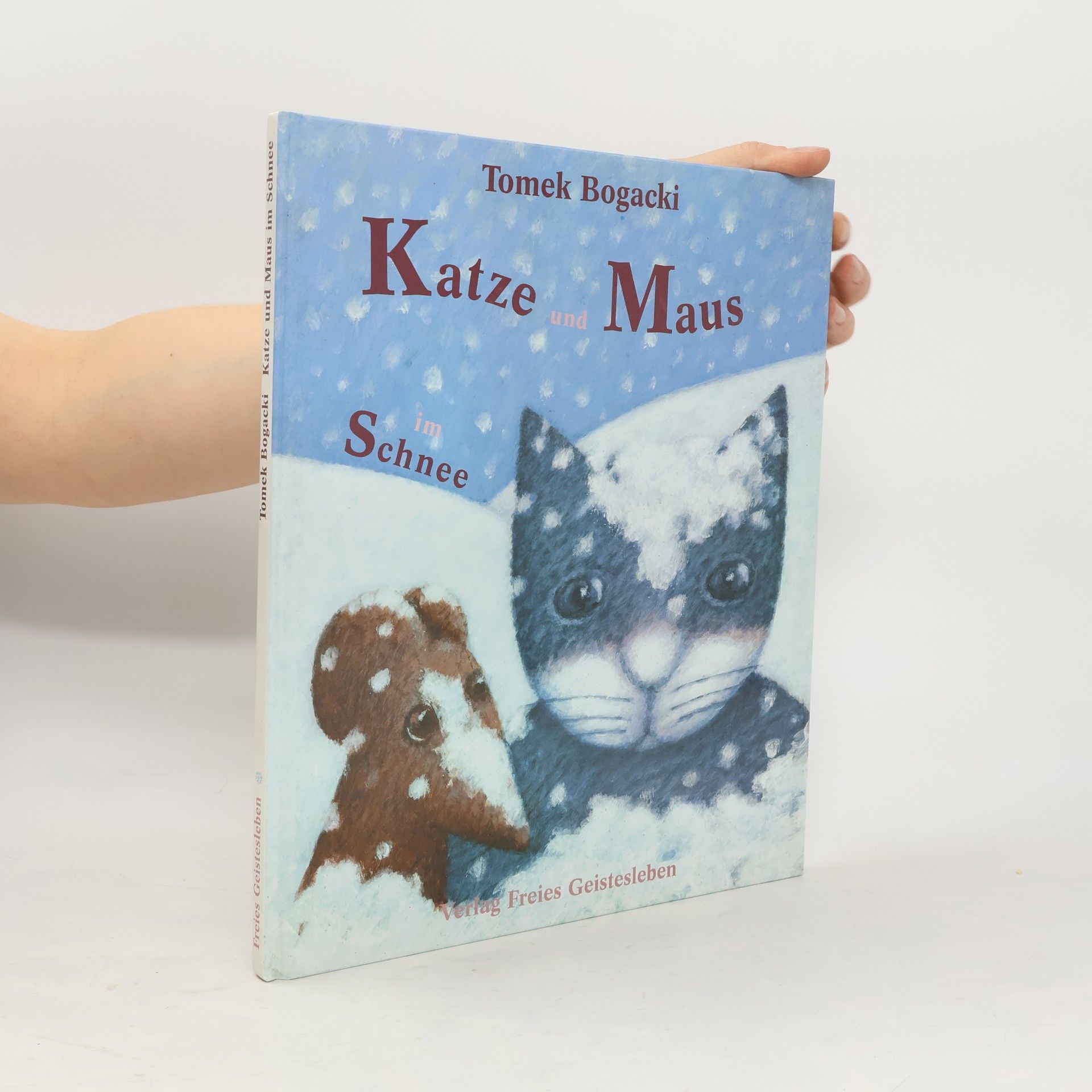 Tomek Bogacki Katze und Maus im Schnee