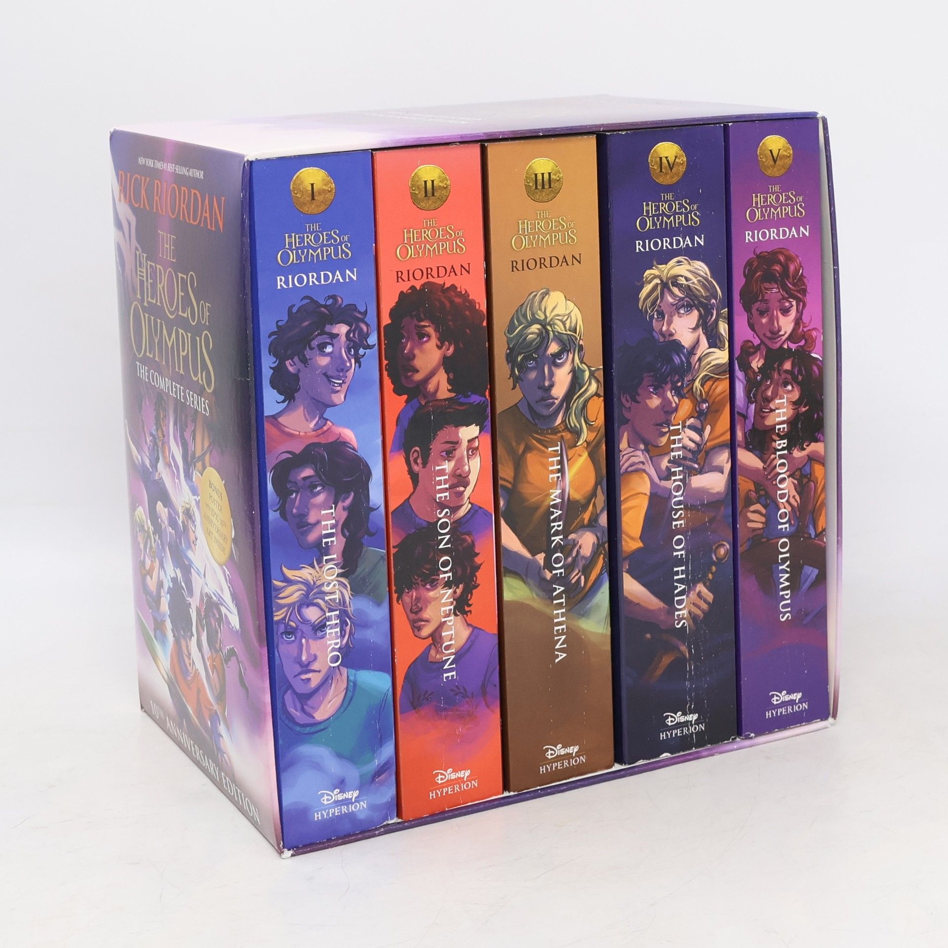 Rick Riordan The Heroes of Olympus 1-5