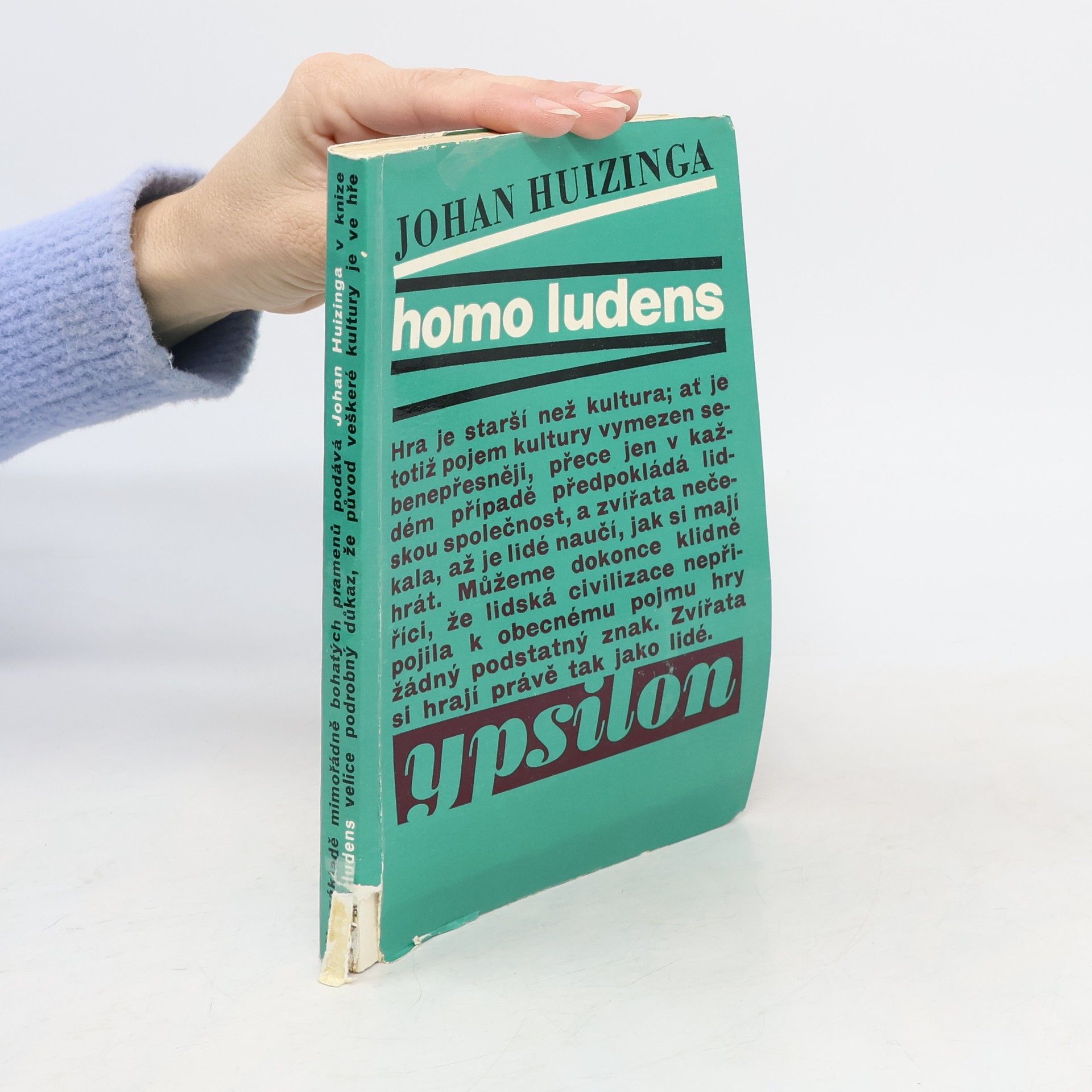 Johan Huizinga Homo ludens