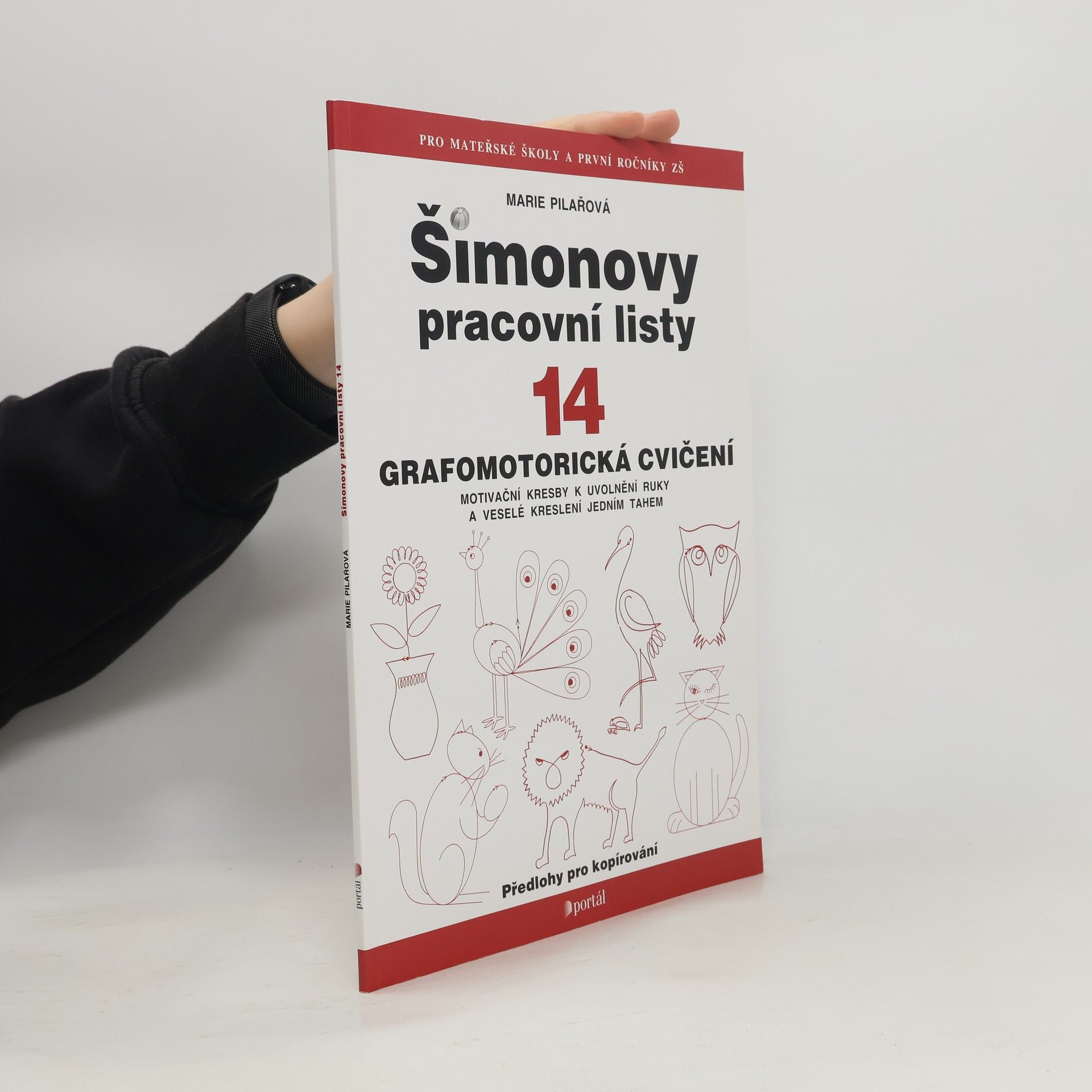 Šimonovy pracovní listy. 14, Grafomotorická cvičení