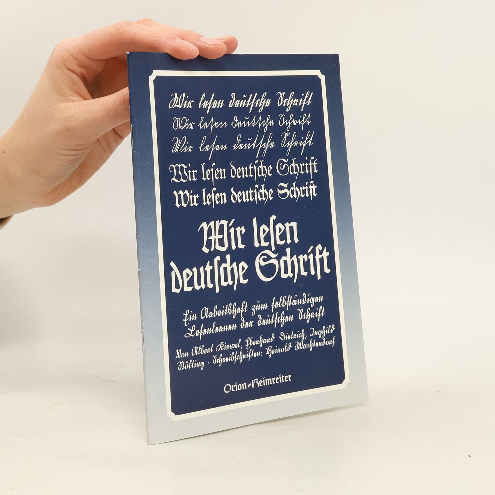 Albert Einmal Wir lesen deutsche Schrift