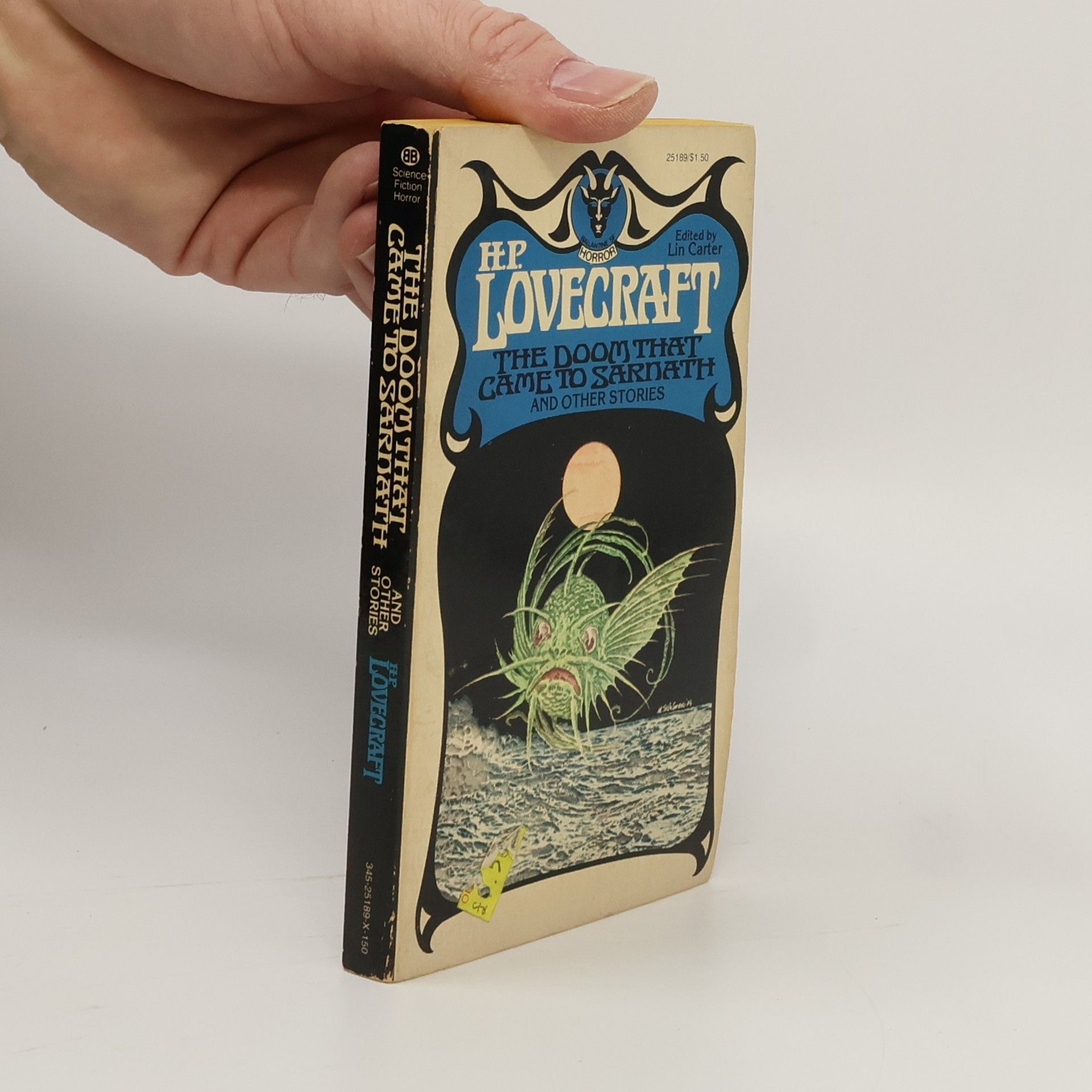 Howard Phillips Lovecraft Ballantine SF Horror: The Doom That Came to Sarnath