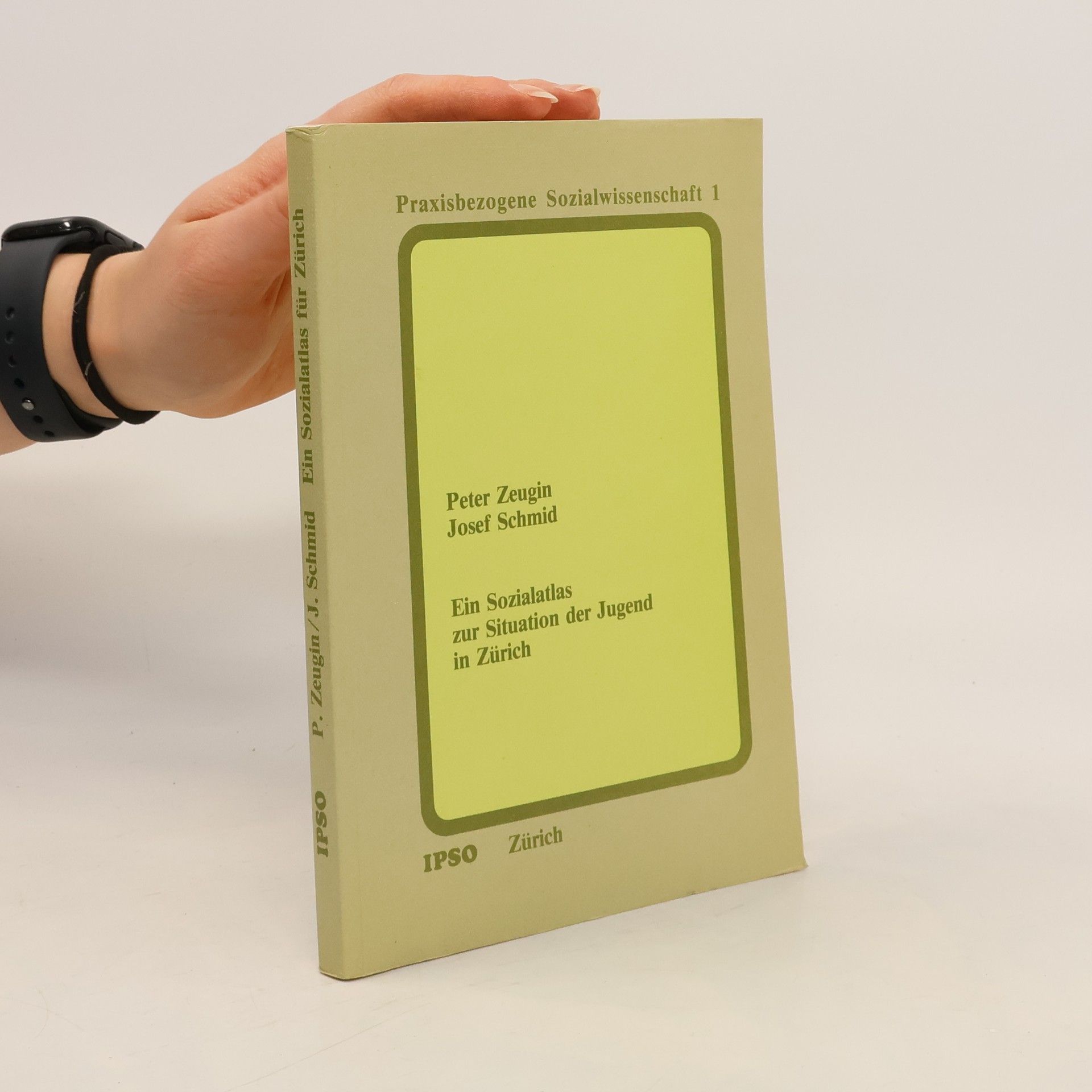 Peter G. Zeugin Ein Sozialatlas zur Situation der Jugend in Zürich