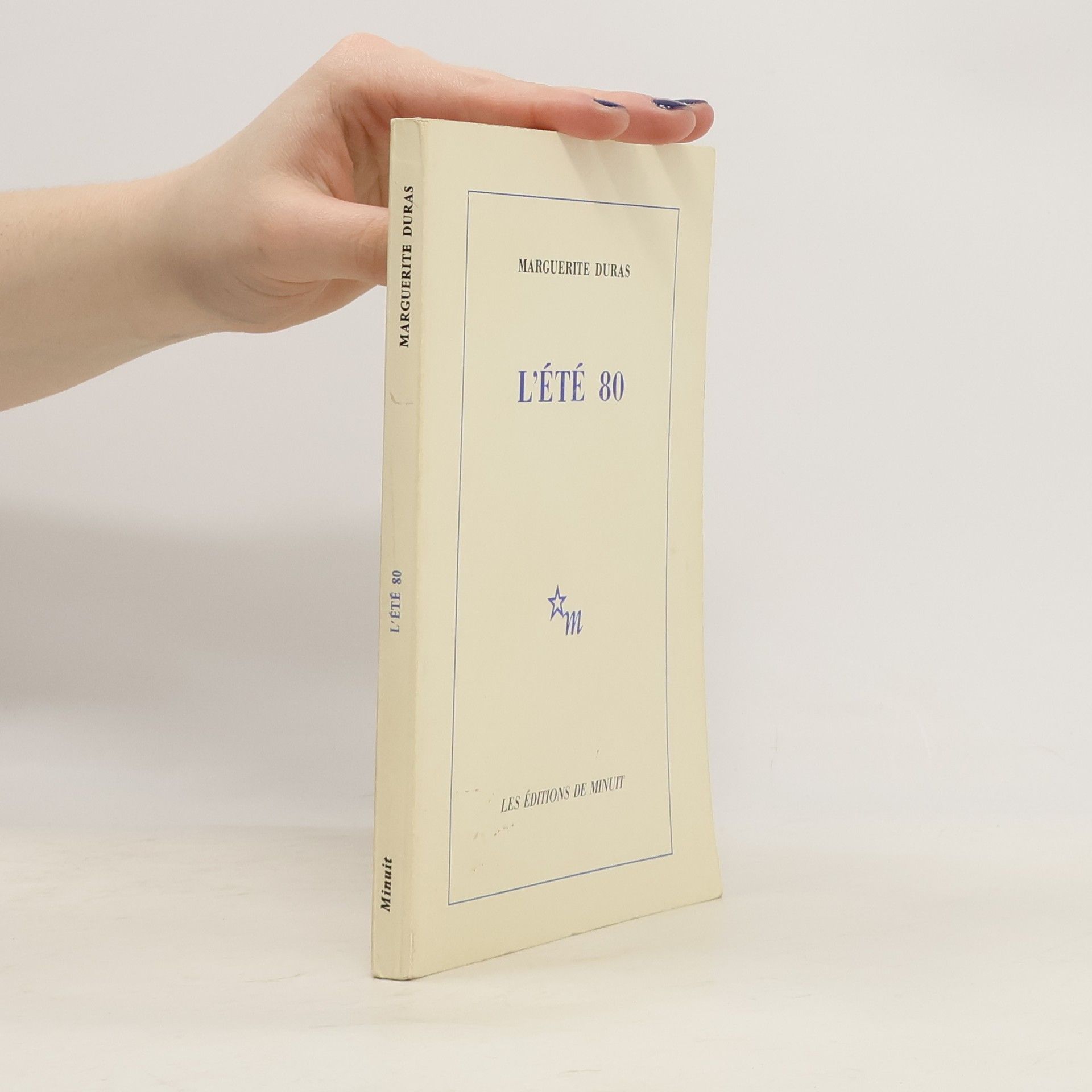 Marguerite Duras L'Été 80