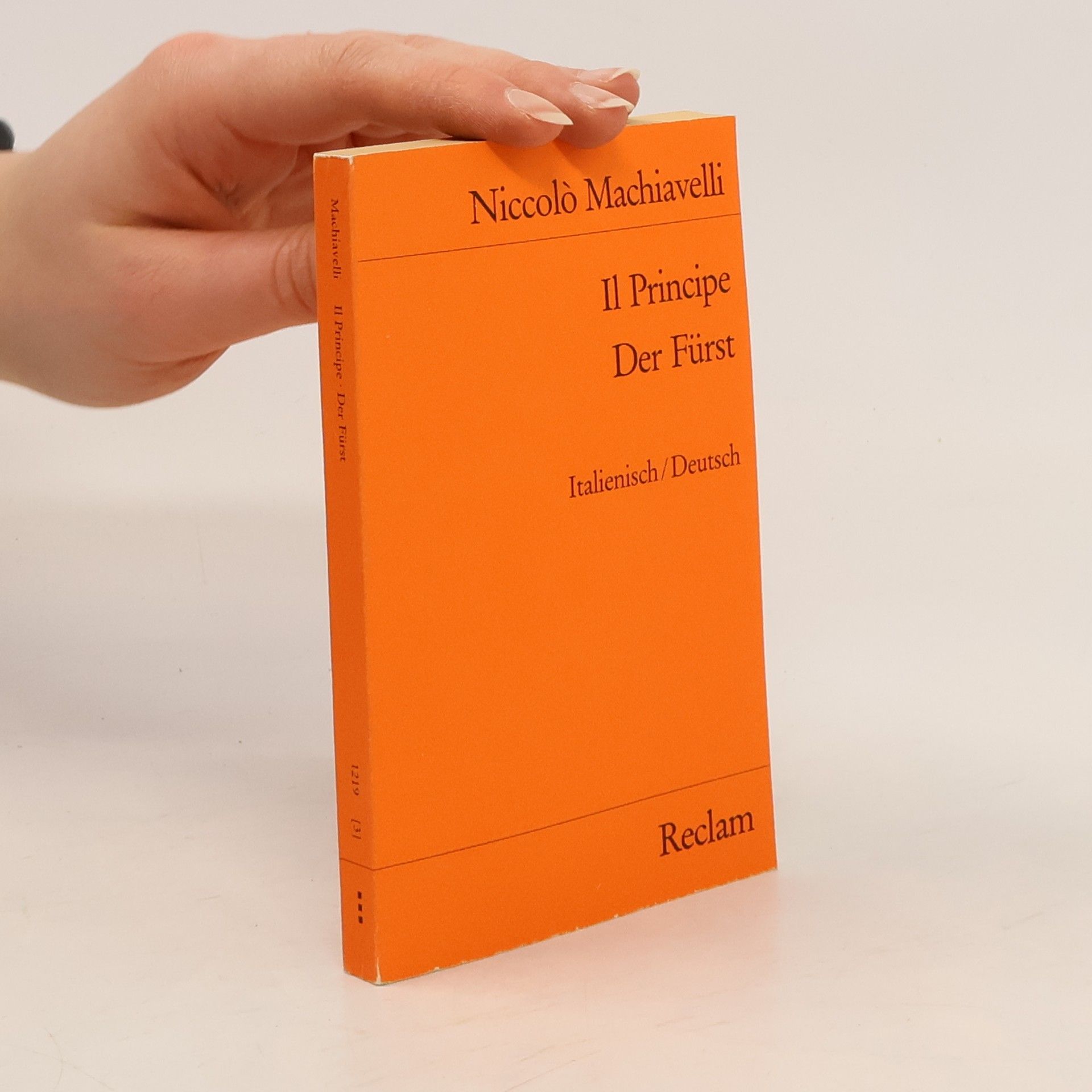 Niccolò Machiavelli Il Principe. Der Fürst