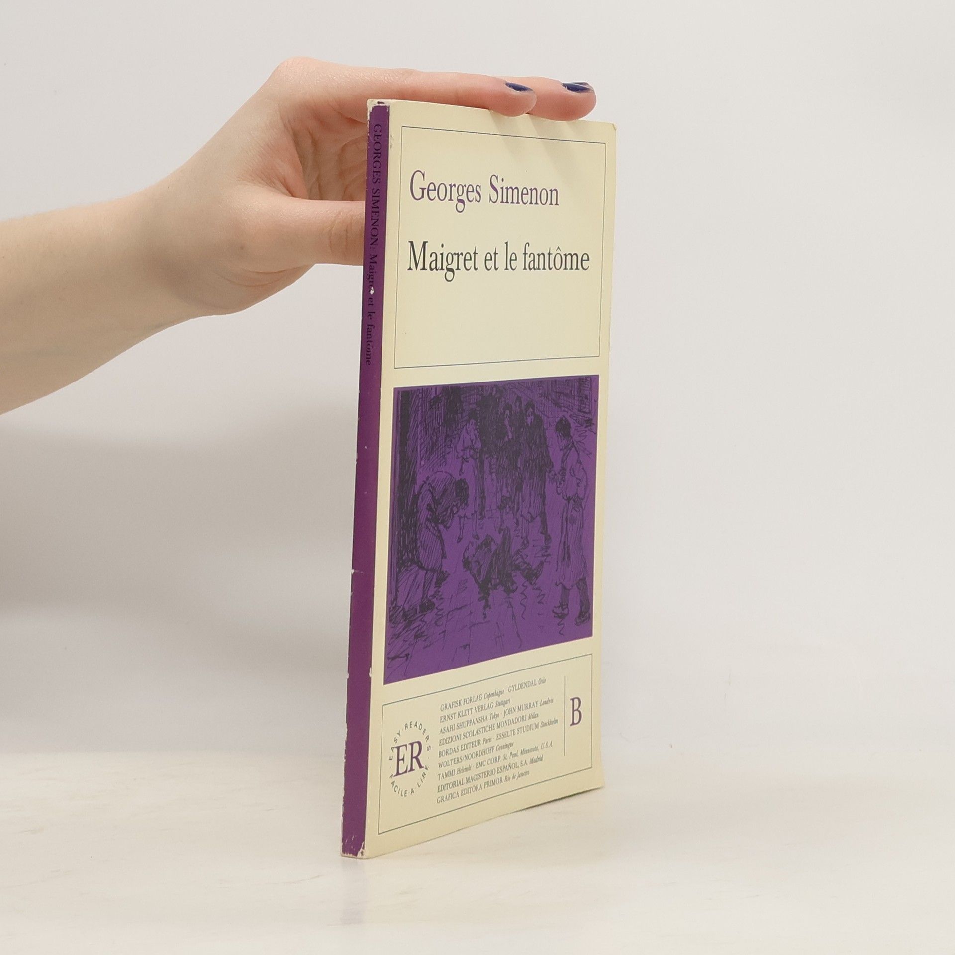 Georges Simenon Easy Readers: Maigret et le fantôme - French - Level 1