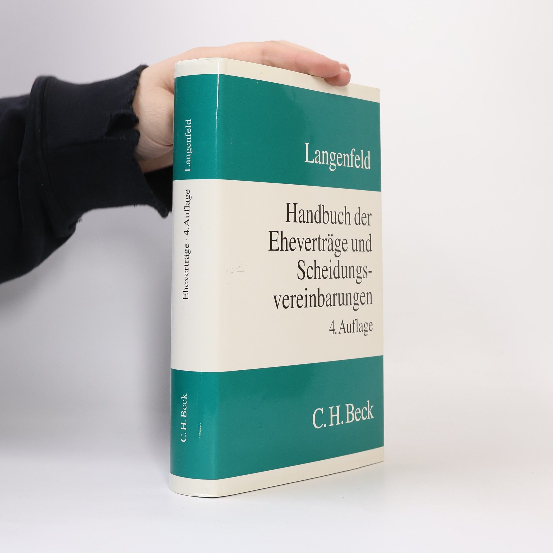 Gerrit Langenfeld Handbuch der Eheverträge und Scheidungsvereinbarungen