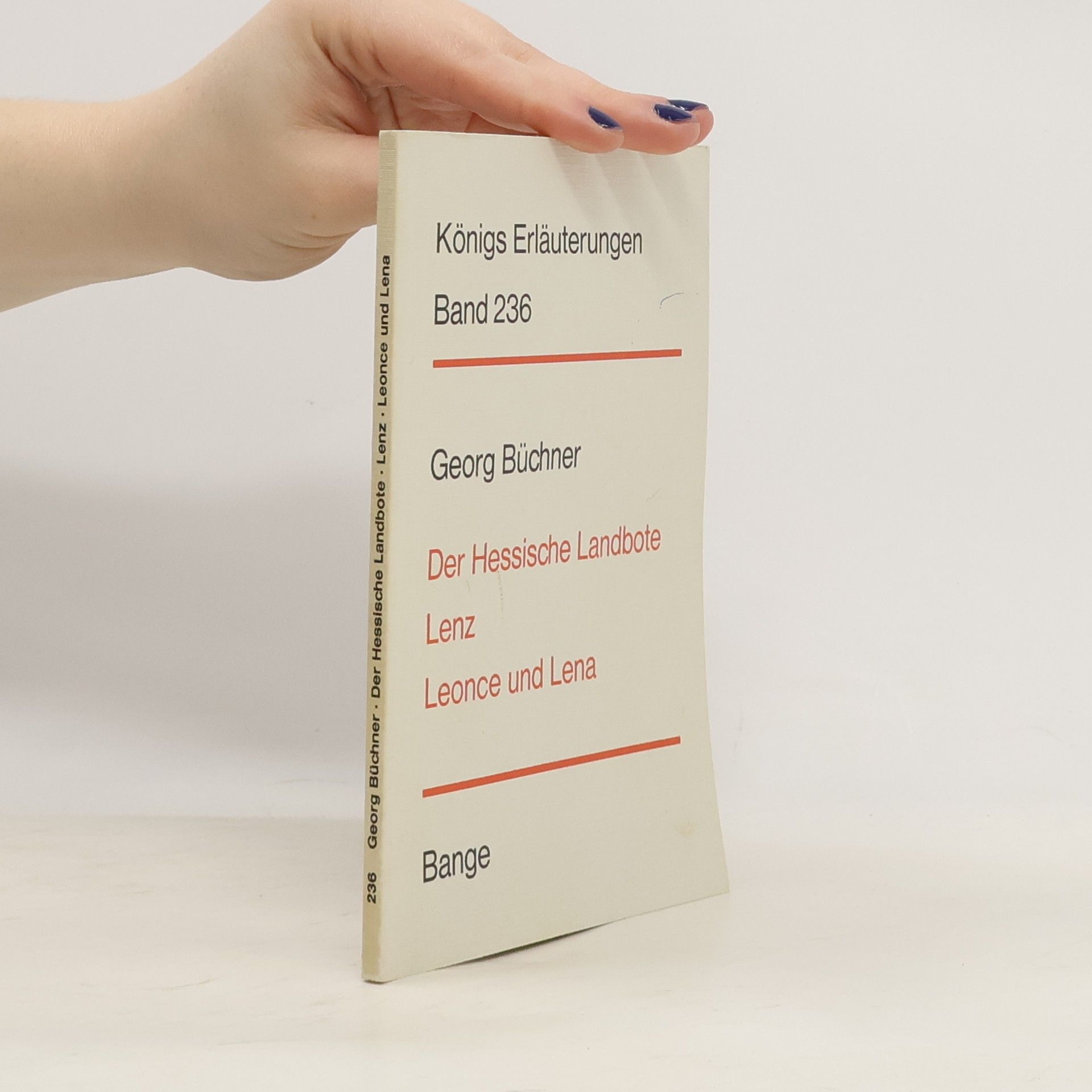 Erläuterungen zu Georg Büchner