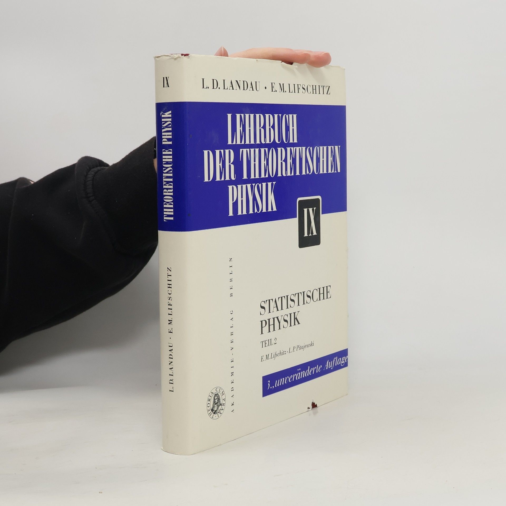 Lehrbuch der Theoretischen Physik - 9: Statistische Physik