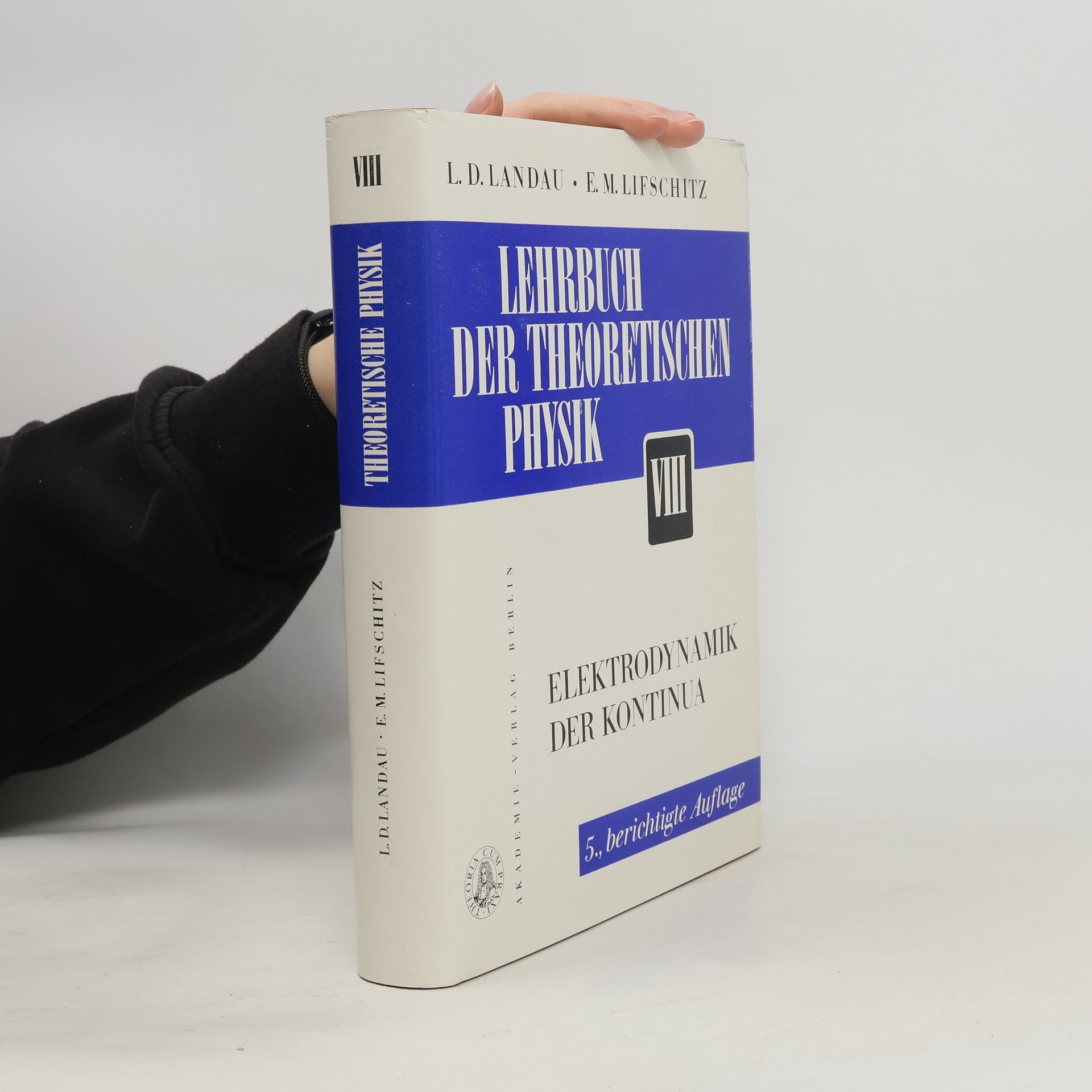 Autorenkollektiv Lehrbuch der theoretischen Physik VIII