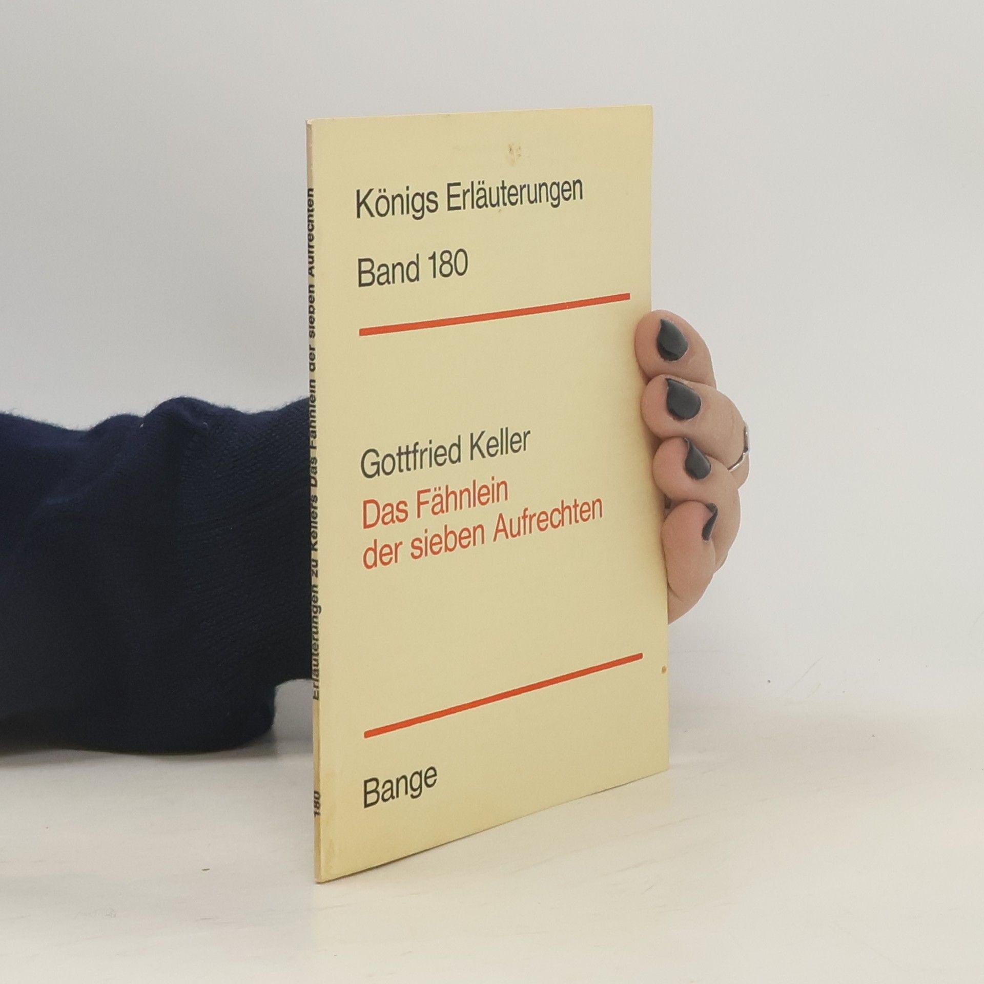 Gottfried Keller Das Fähnlein der sieben Aufrechten