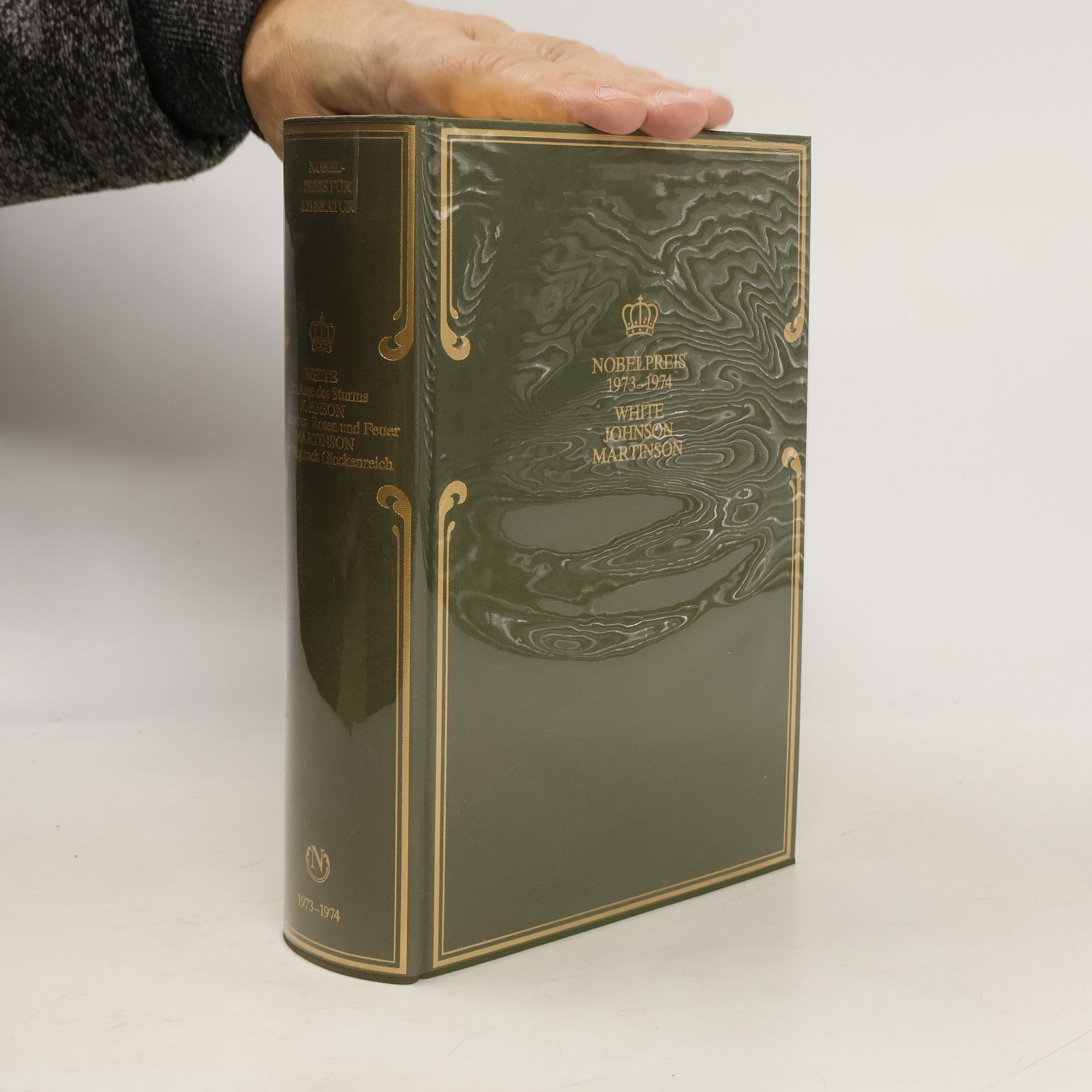Patrick White Nobel Preis 1973-1974. White, Johnson, Martinson