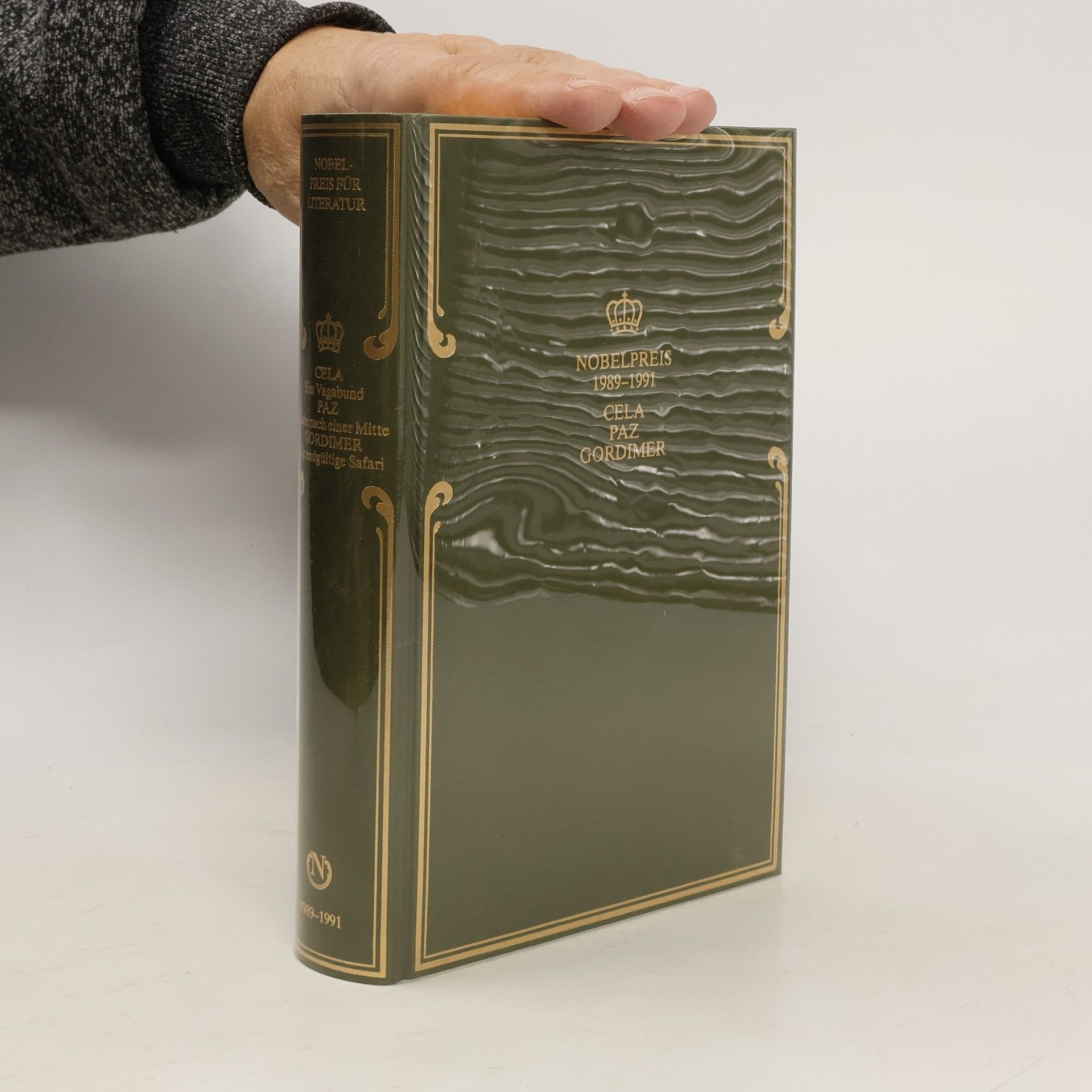 Various authors Nobelpreis für literatur 1989-1991: Cela, Paz, Gordimer