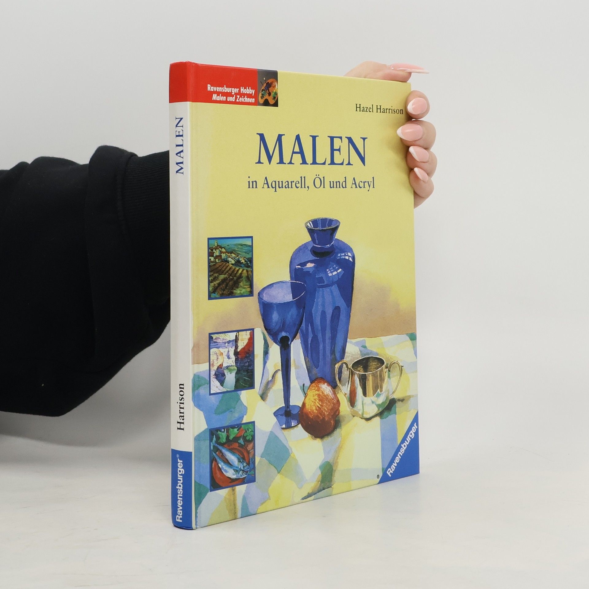 Hazel Harrison Malen in Aquarell, Öl und Acryl