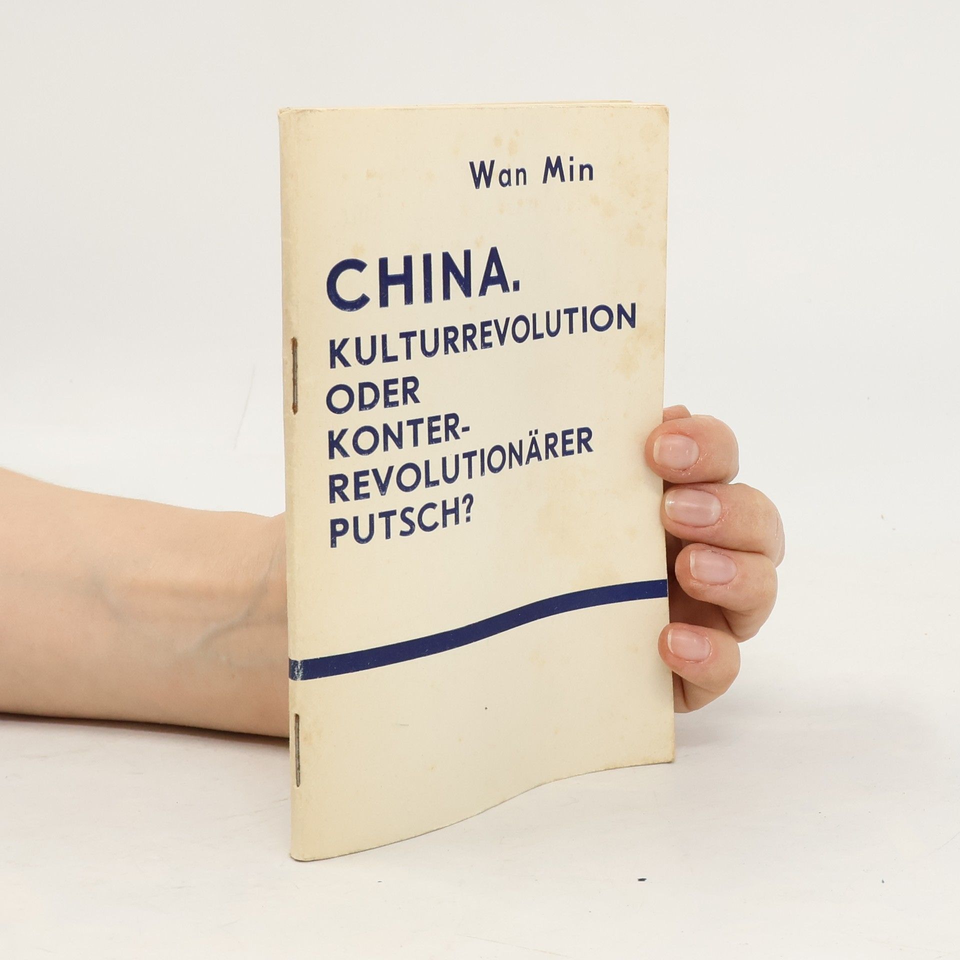 Min Wan China. Kulturrevolution oder konterrevolutionärer Putsch?