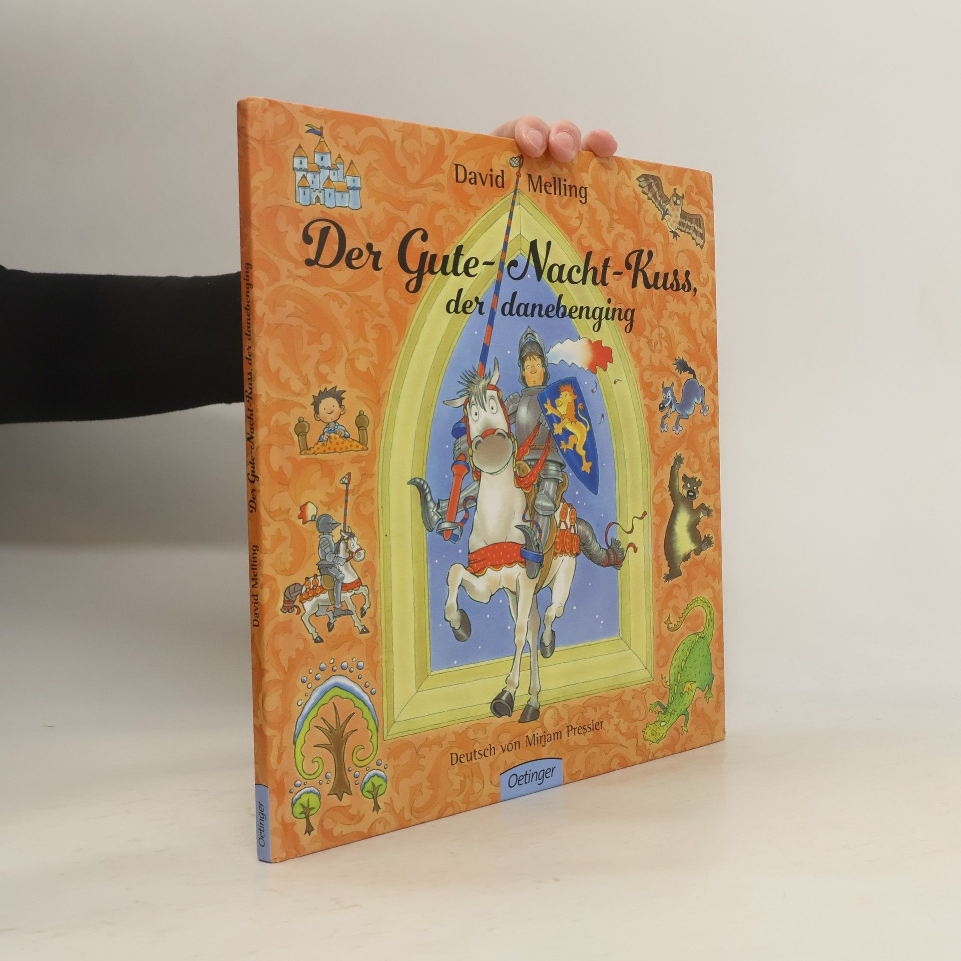 David Melling Der Gute-Nacht-Kuss, der danebenging