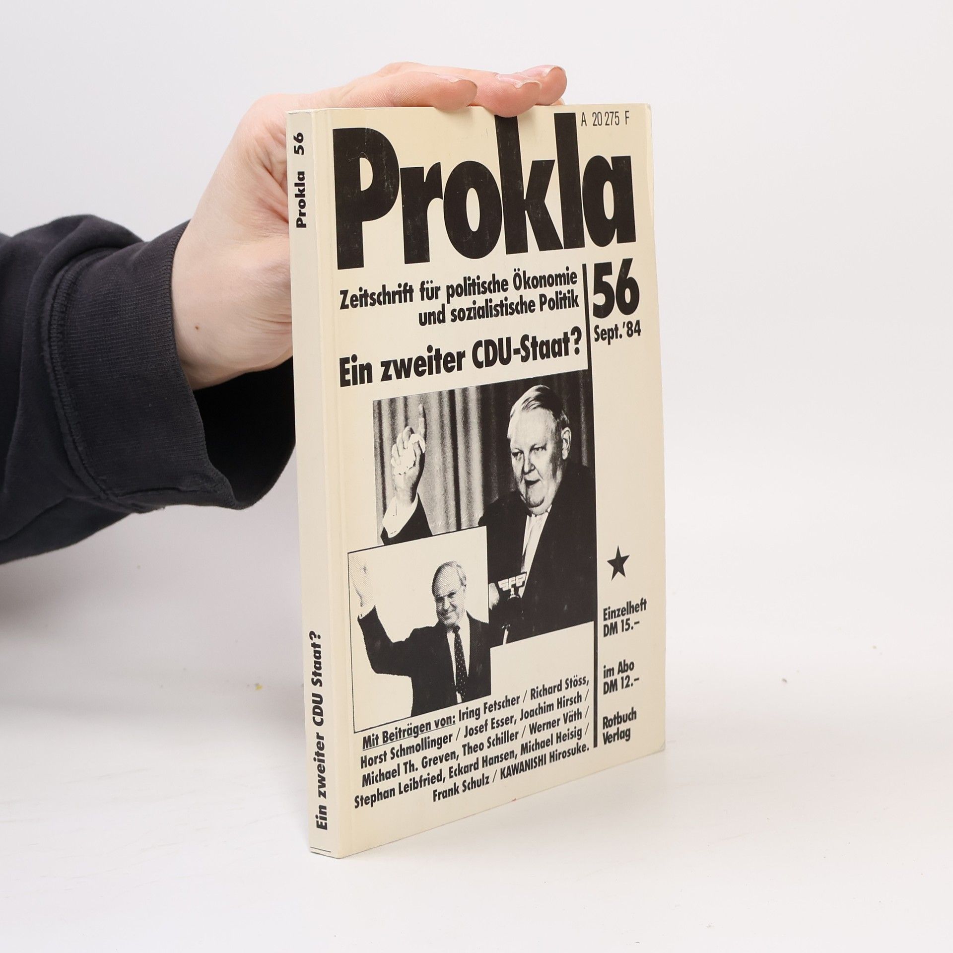 Iring, Fetscher Ein Zweiter CDU - Staat?