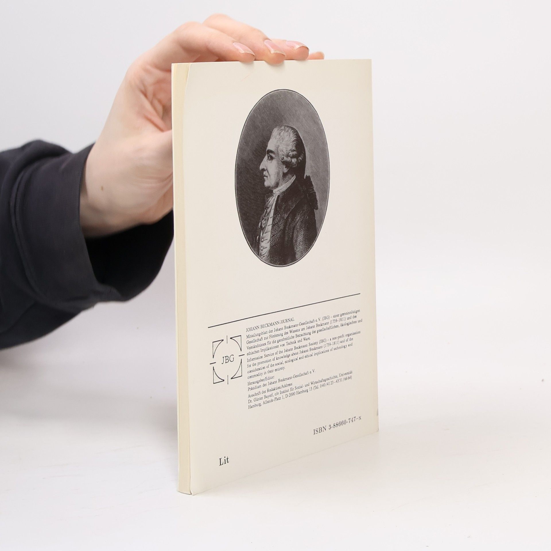 Johann Beckmann-Journal. 4. Jahrgang