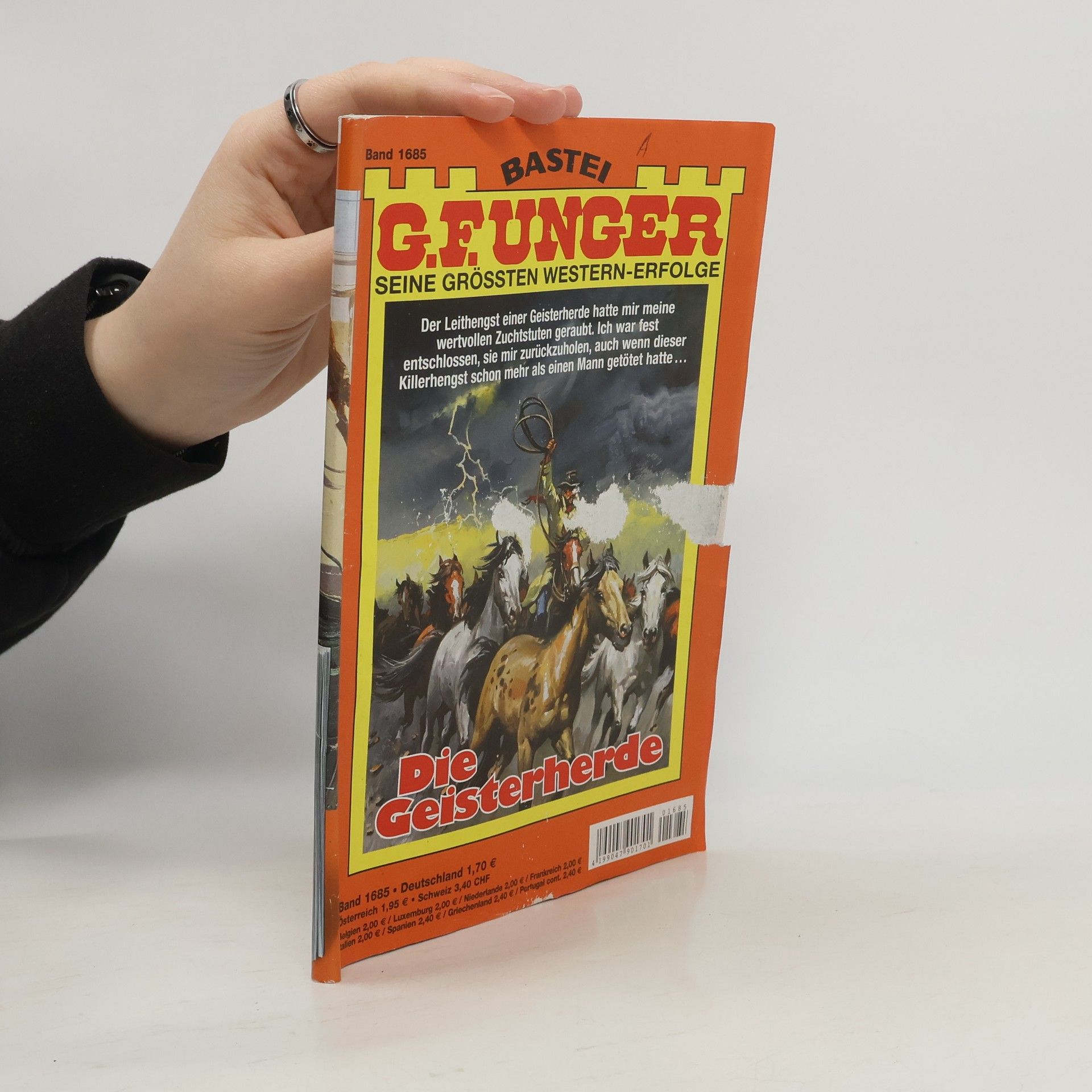 Gert F. Unger G.F. Unger. Seine Grössten Western-erfolge 1685