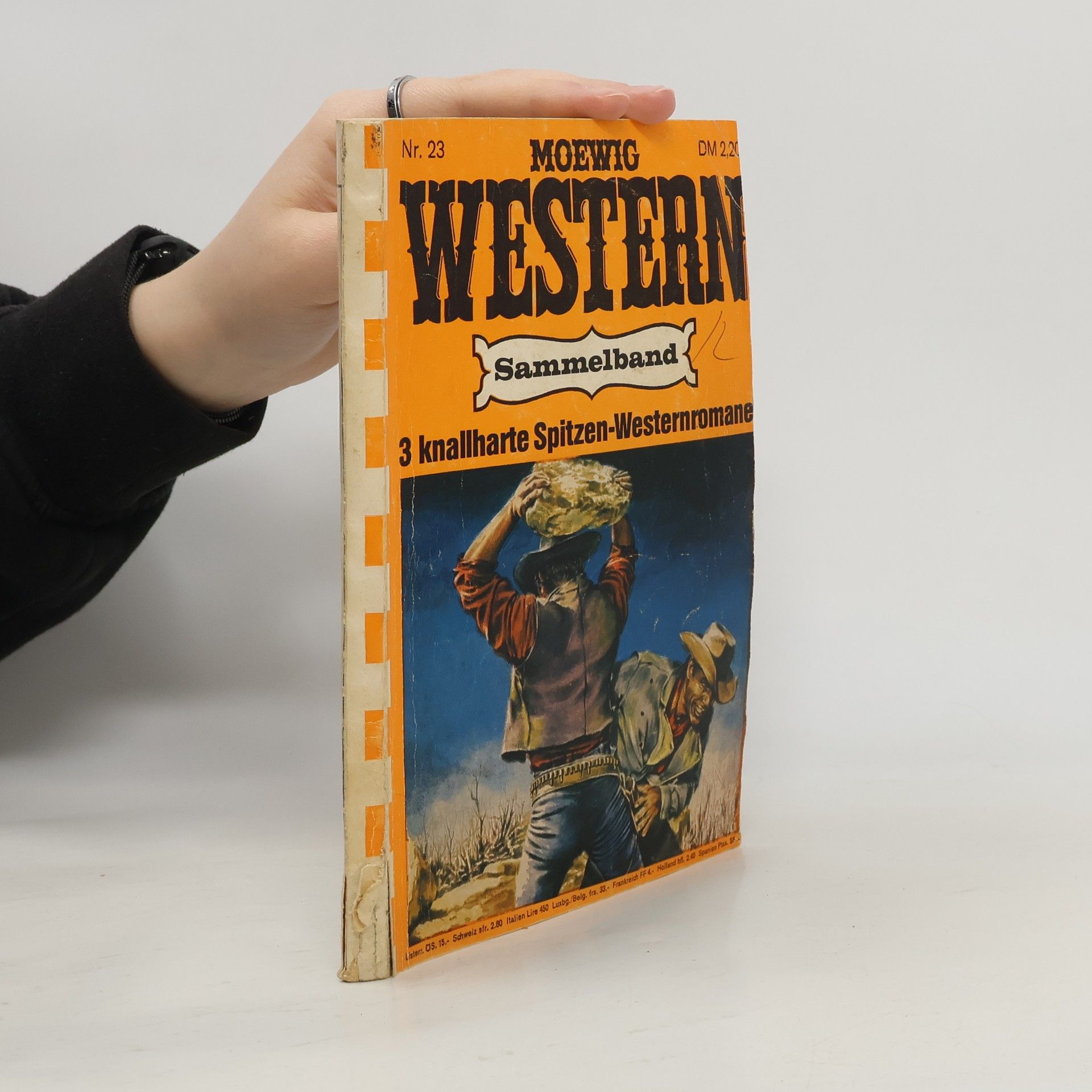 Kolektív autorov Moewig Western Sammelband Nr. 23