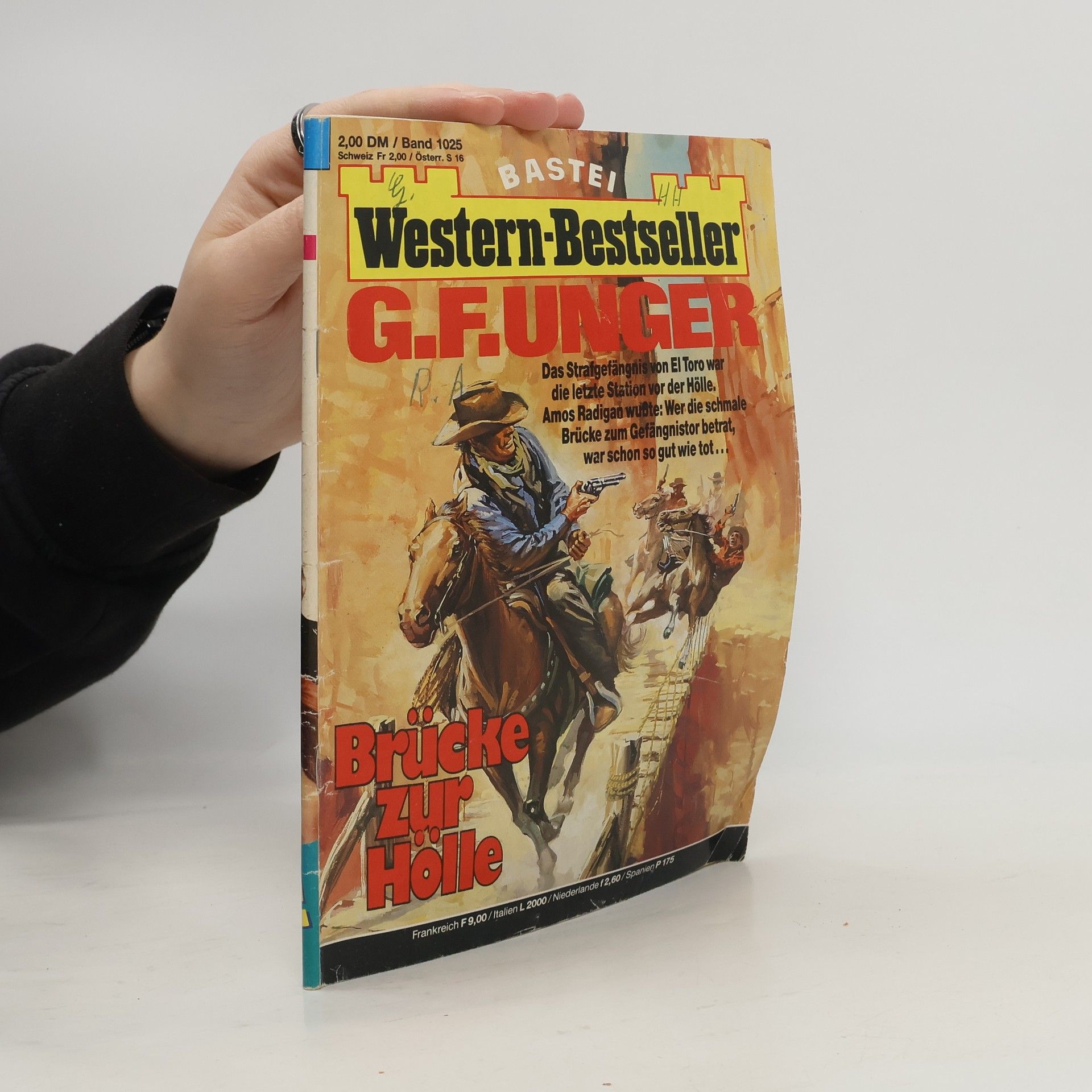 Gert F. Unger Western-Bestseller 1025