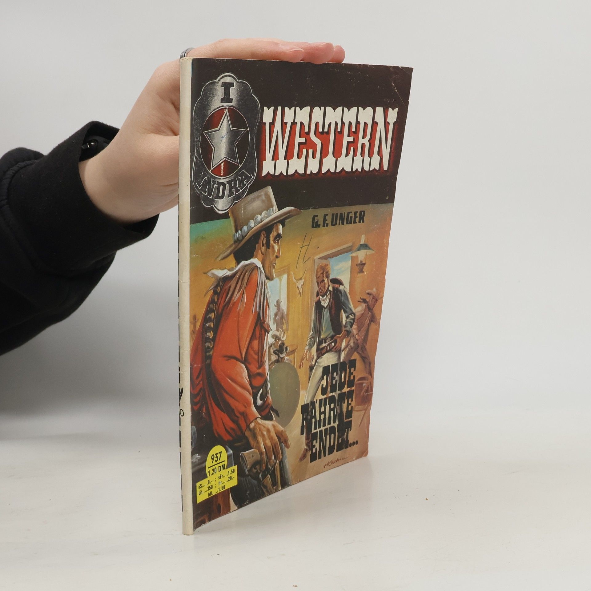 Gert F. Unger Western 937. Jede Fährte endet...