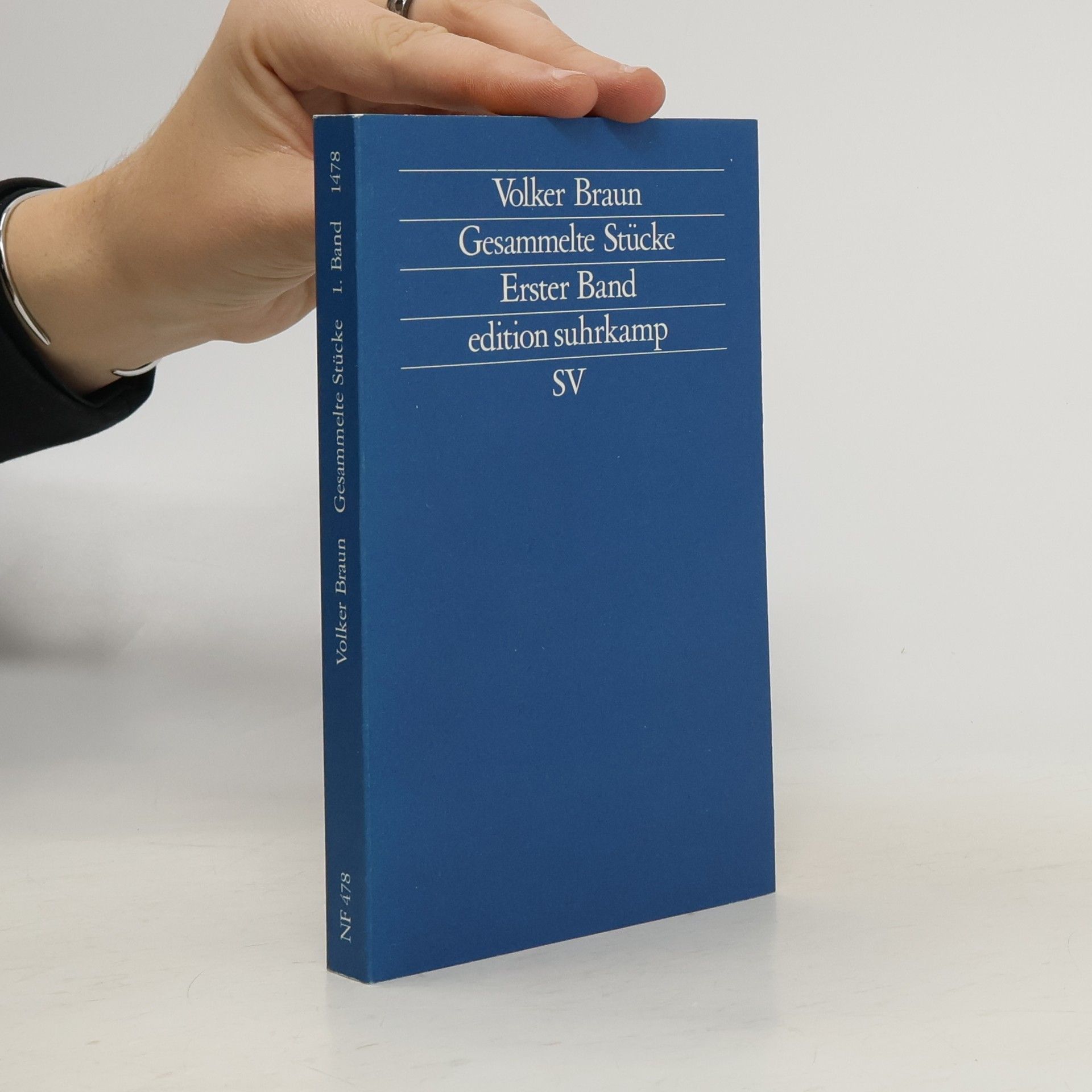 Volker Braun Gesammelte Stücke 1