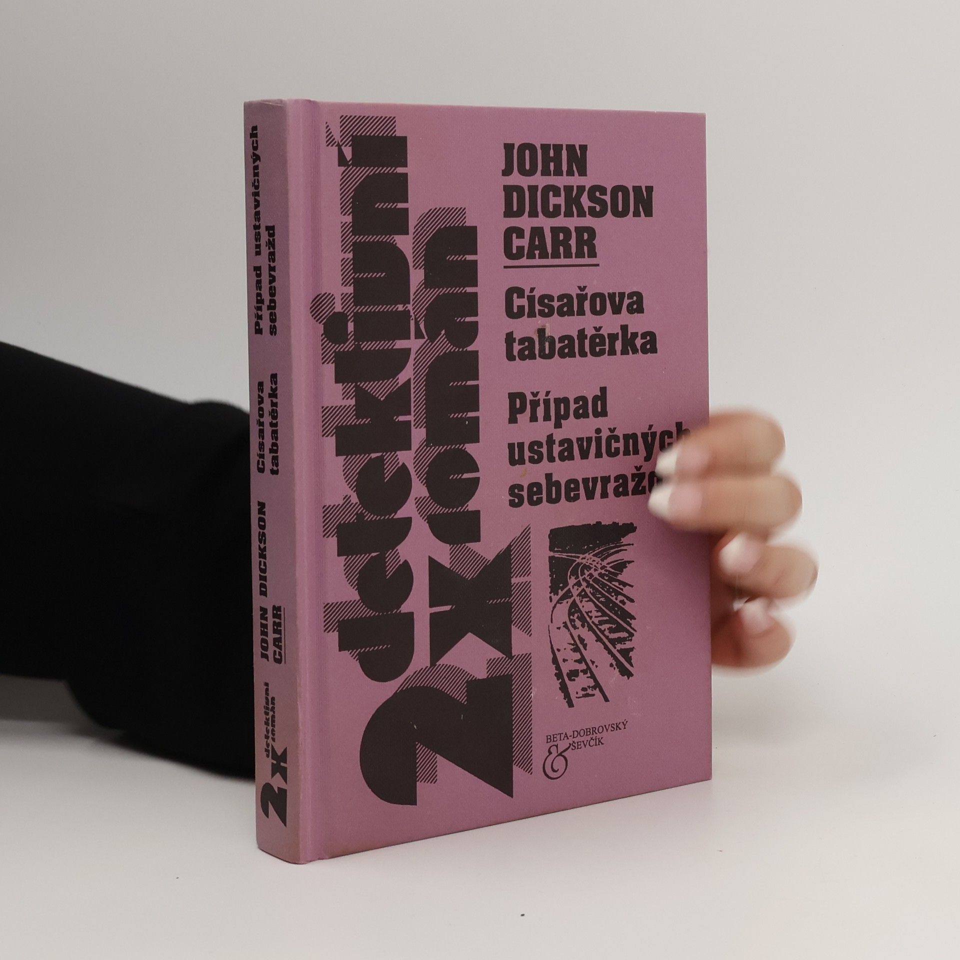 2x detektivní román: Císařova tabatěrka; Případ ustavičných sebevražd