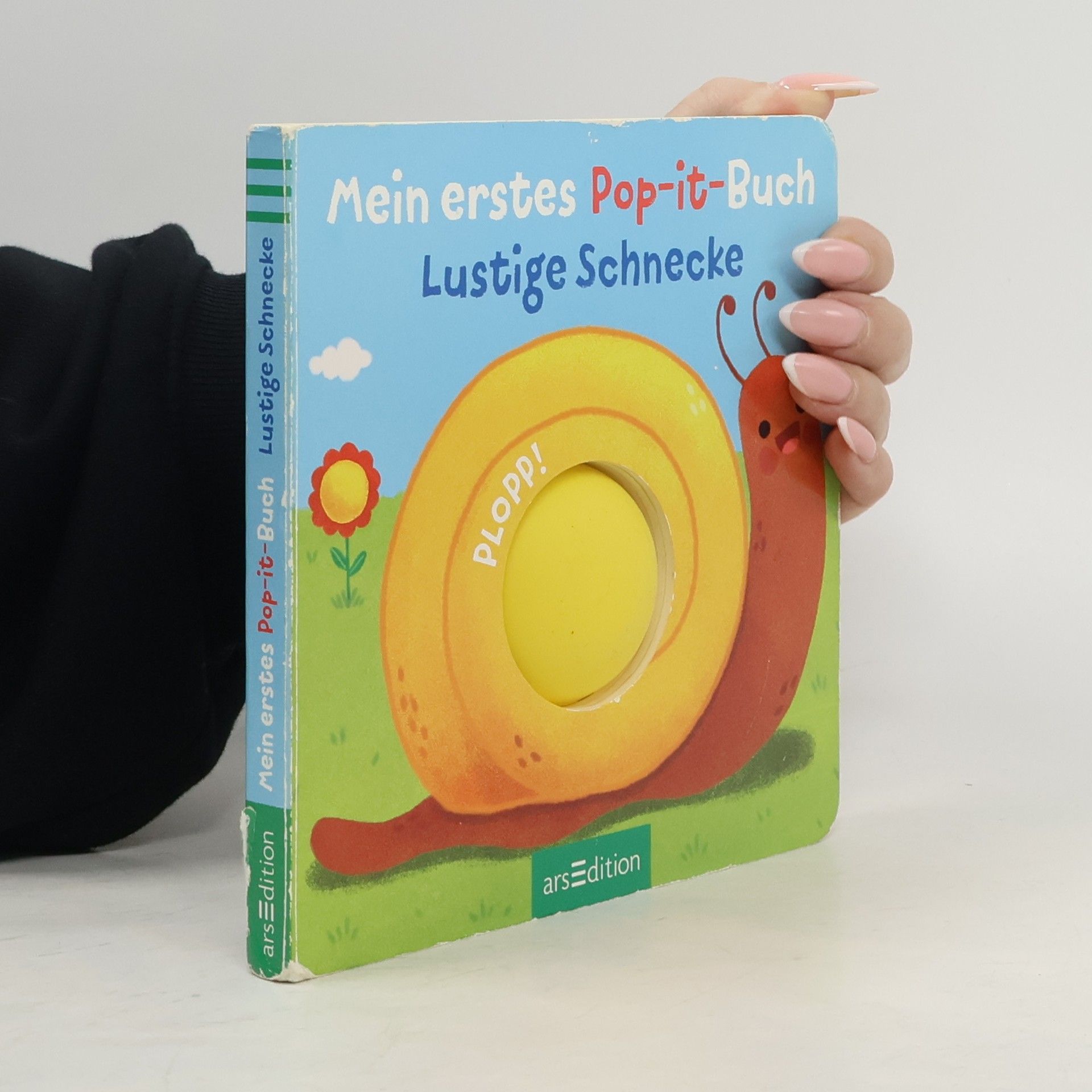 Mein erstes Pop-it-Buch – Lustige Schnecke. Plopp!