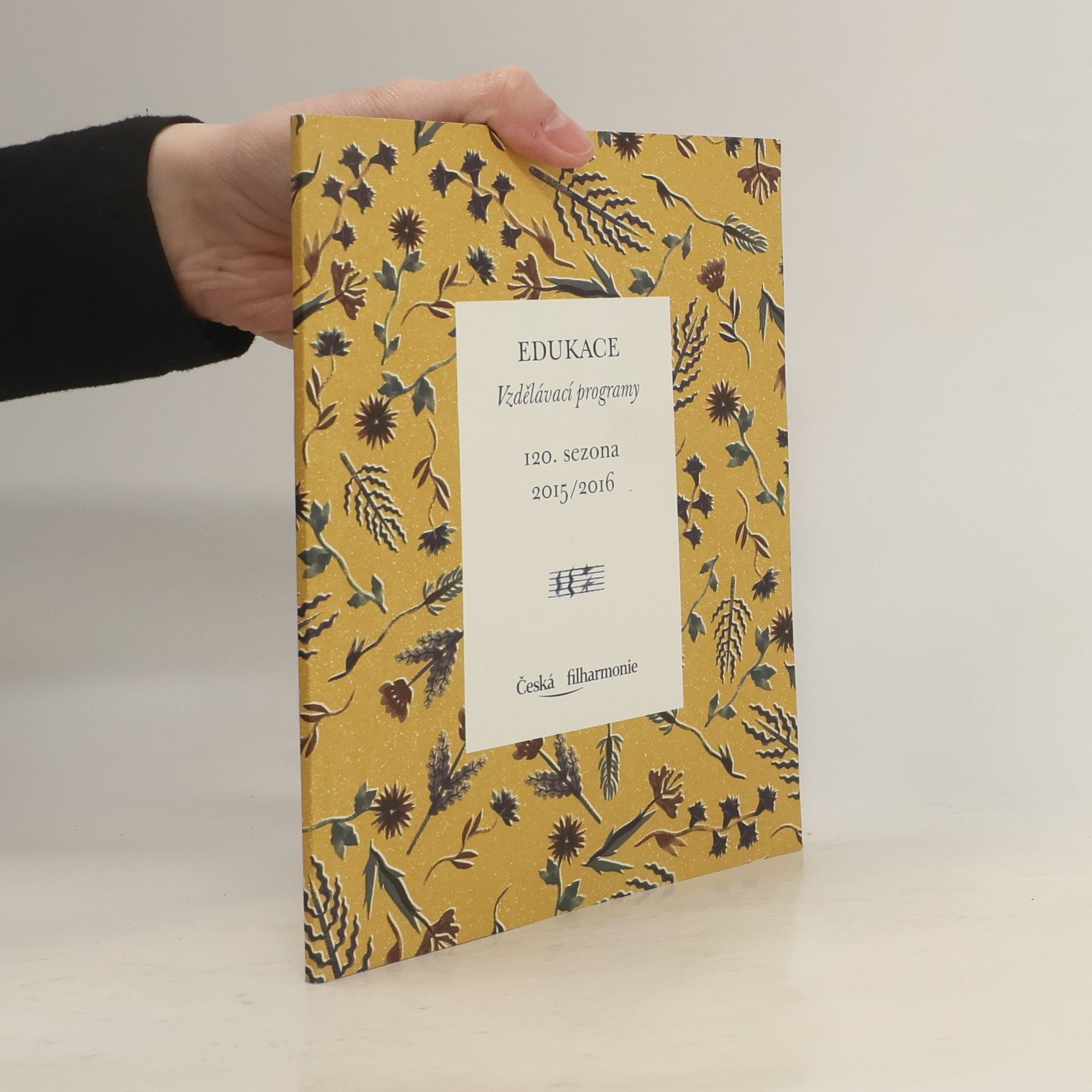 Autorenkollektiv Edukace. Vzdělávací programy. 120. sezona 2015/2016