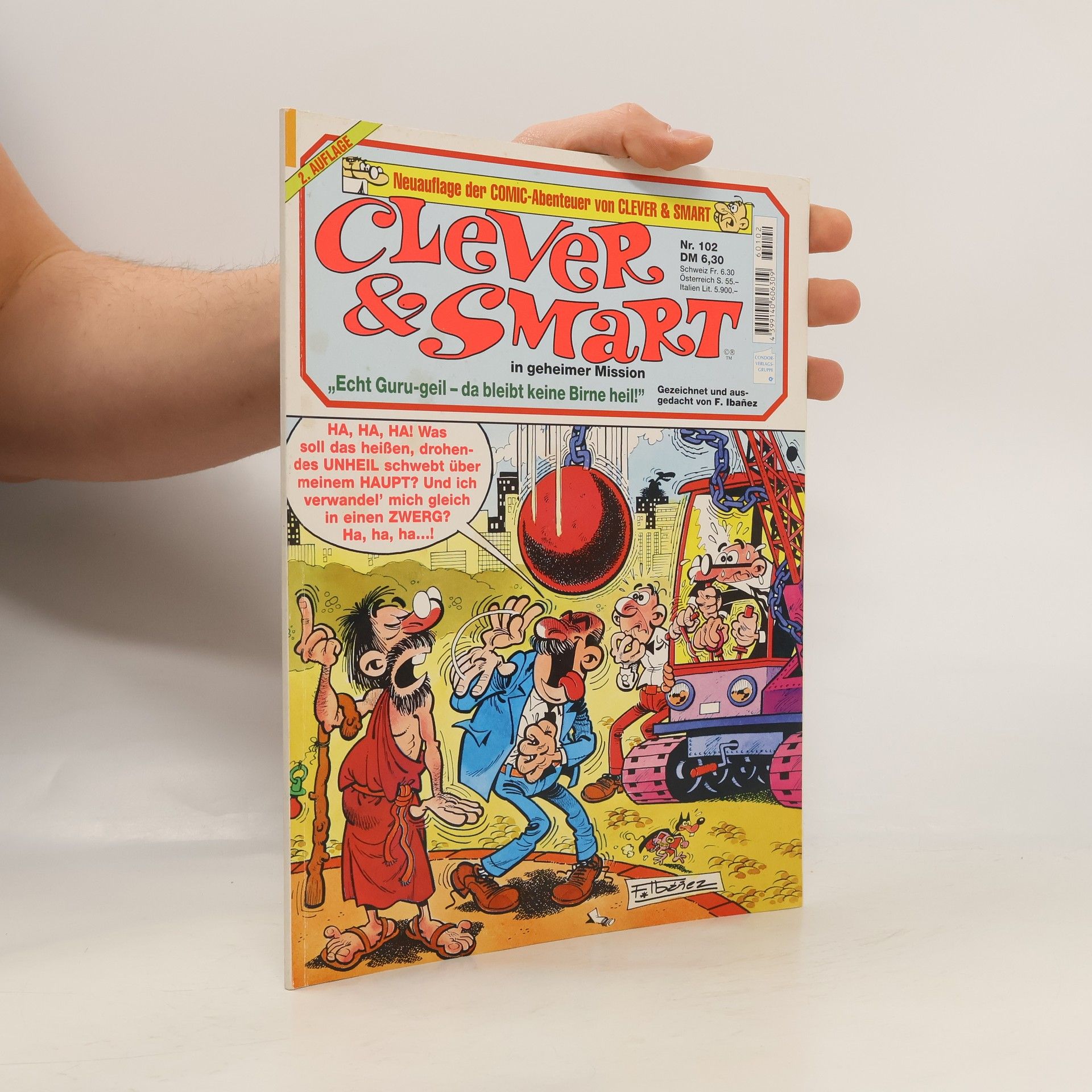 Francisco Ibáñez Talavera Clever & Smart in geheimer Mission 102