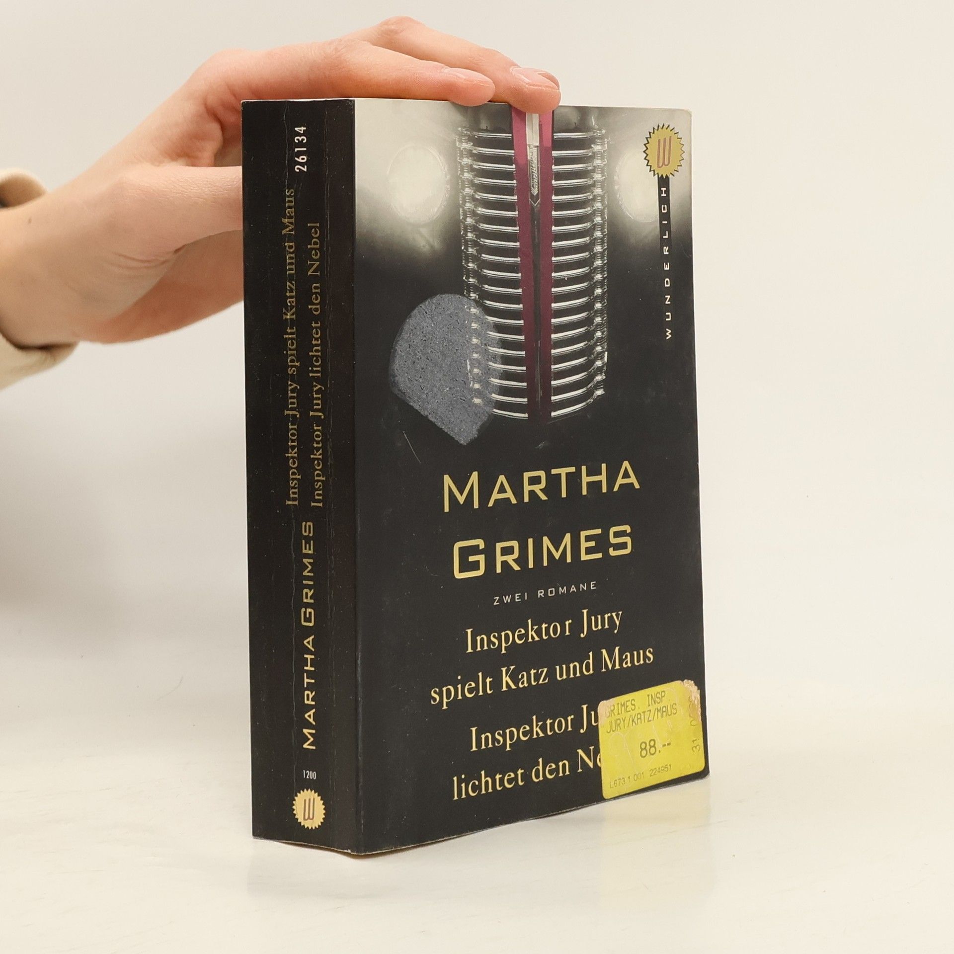 Martha Grimes Inspektor Jury spielt Katz und Maus. Inspektor Jury lichtet den Nebel. Zwei Romane. Dtsch. v. Susanne Baum u. Dorothee Asendorf