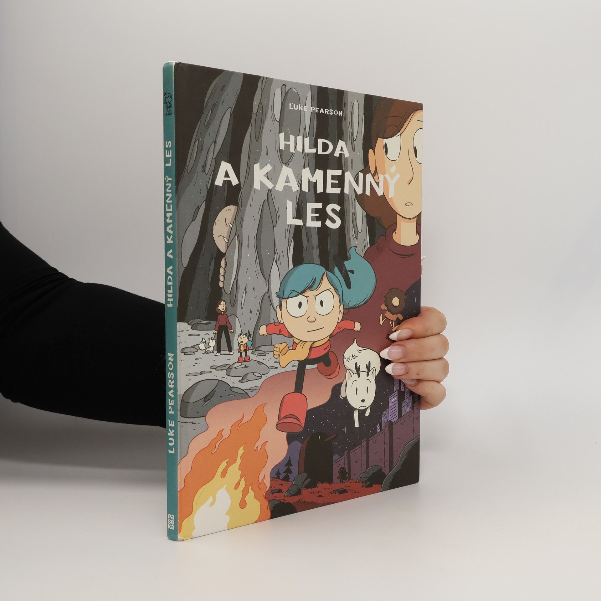 Luke Pearson Hilda a kamenný les