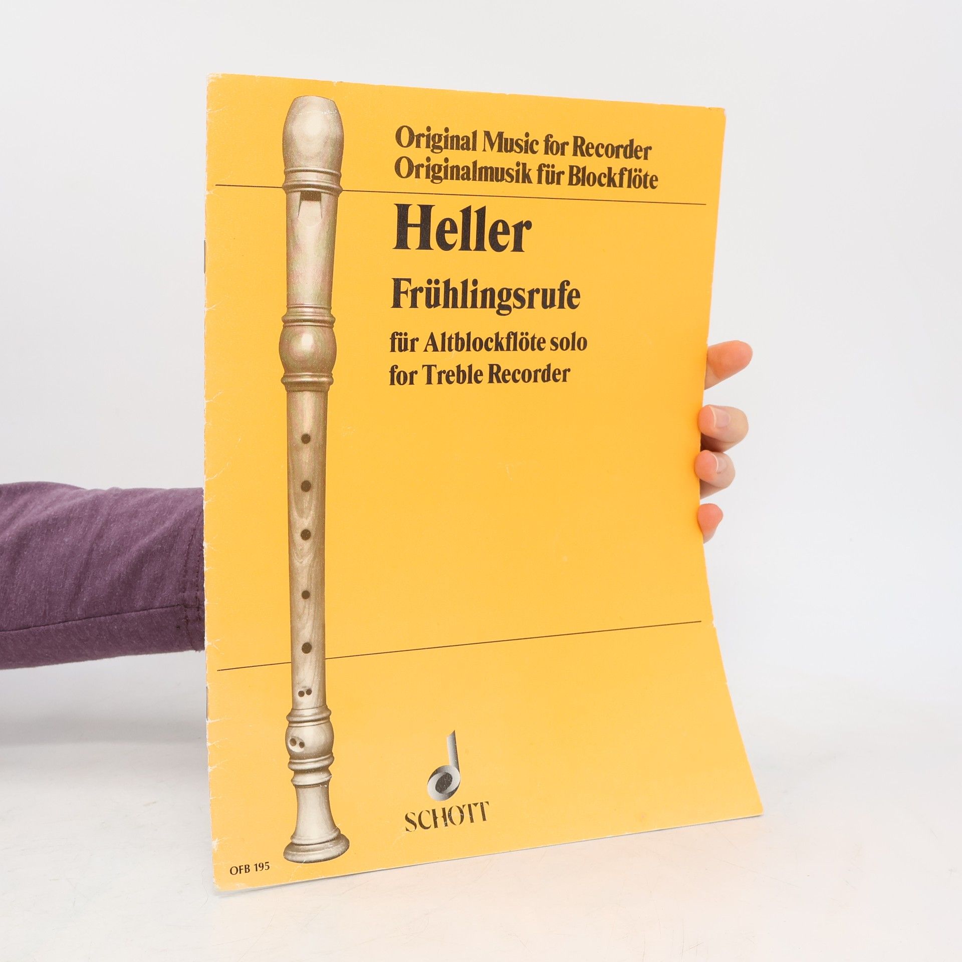 Frühlingsrufe: Alt-Blockflöte. (Originalmusik für Blockflöte)